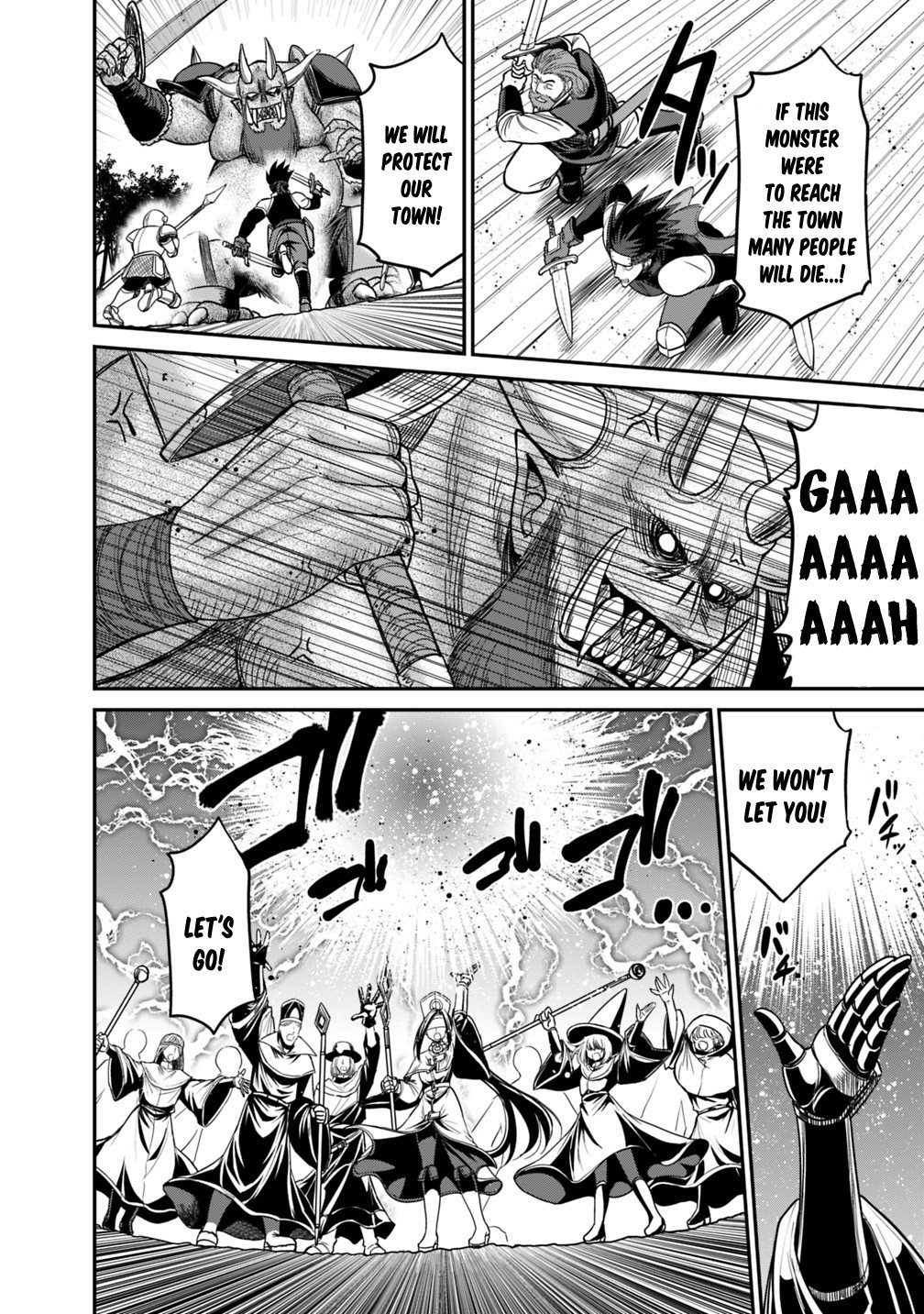 Kujibiki Tokushou Musou Harem-ken Chapter 8.1 page 3 - Chapter 8.1 - 8.2: The Battle Between The 777-Fold Man And Emperor Of Hell!! Part I