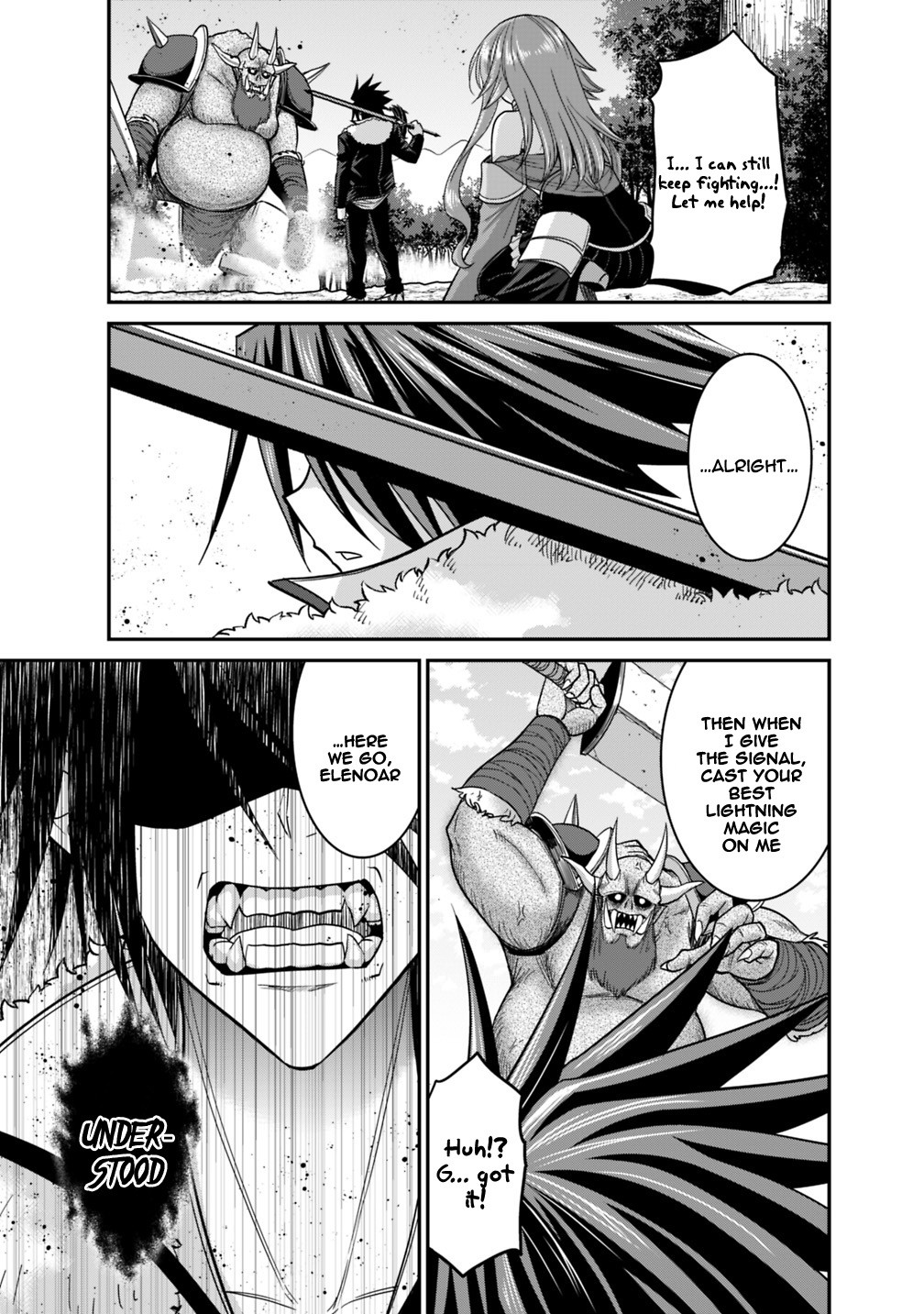 Kujibiki Tokushou Musou Harem-ken Chapter 8.1 page 32 - Chapter 8.1 - 8.2: The Battle Between The 777-Fold Man And Emperor Of Hell!! Part I