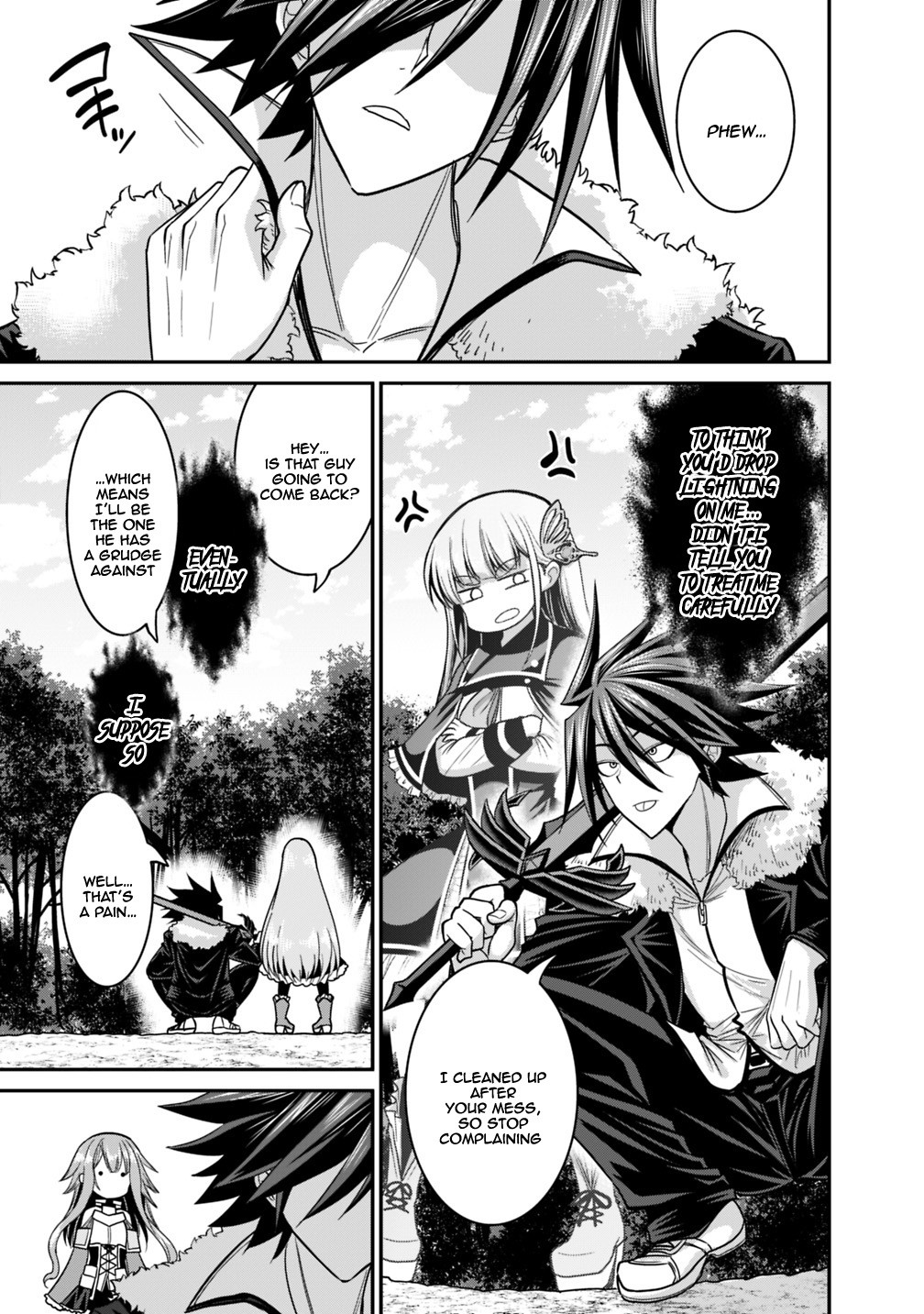 Kujibiki Tokushou Musou Harem-ken Chapter 8.1 page 40 - Chapter 8.1 - 8.2: The Battle Between The 777-Fold Man And Emperor Of Hell!! Part I
