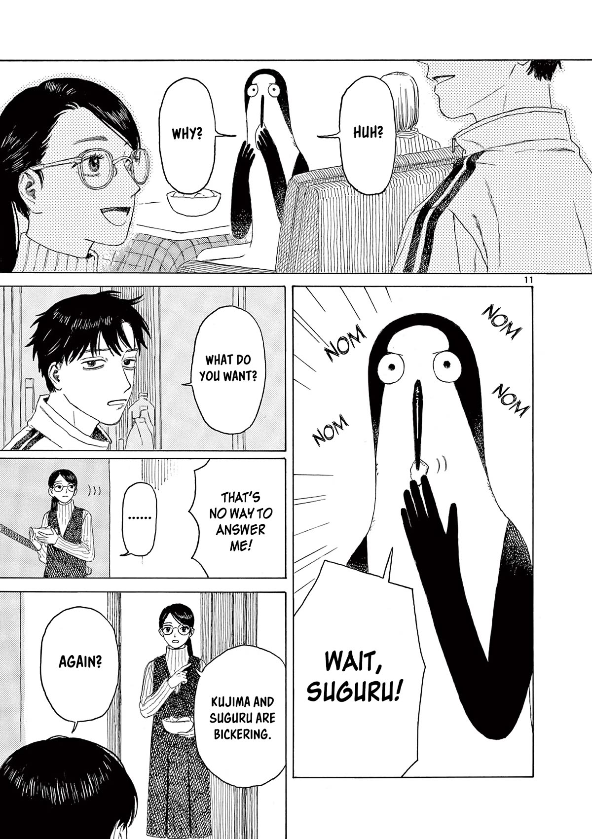 Kujima Utaeba Ie Hororo Chapter 10 page 13 - Chapter 10: The Closer You Are, The More You Fight