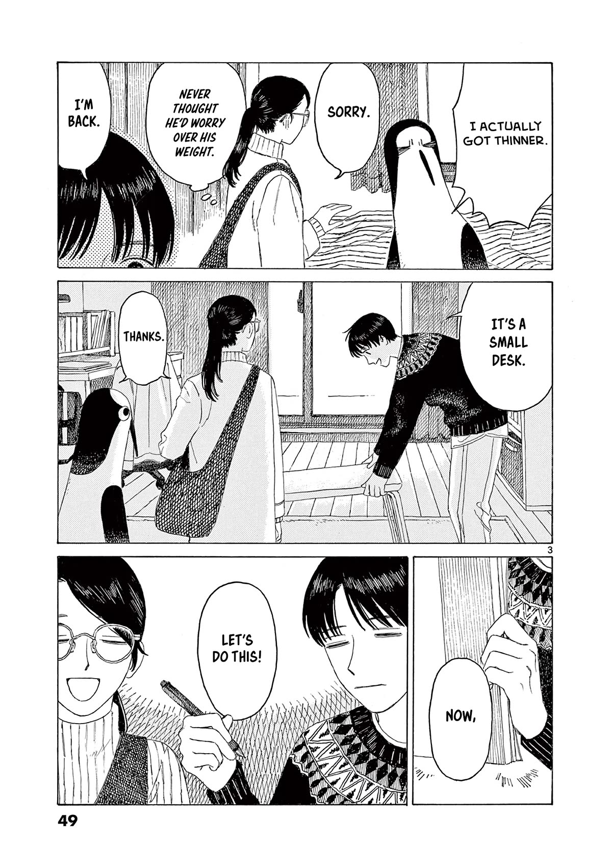 Kujima Utaeba Ie Hororo Chapter 10 page 5 - Chapter 10: The Closer You Are, The More You Fight