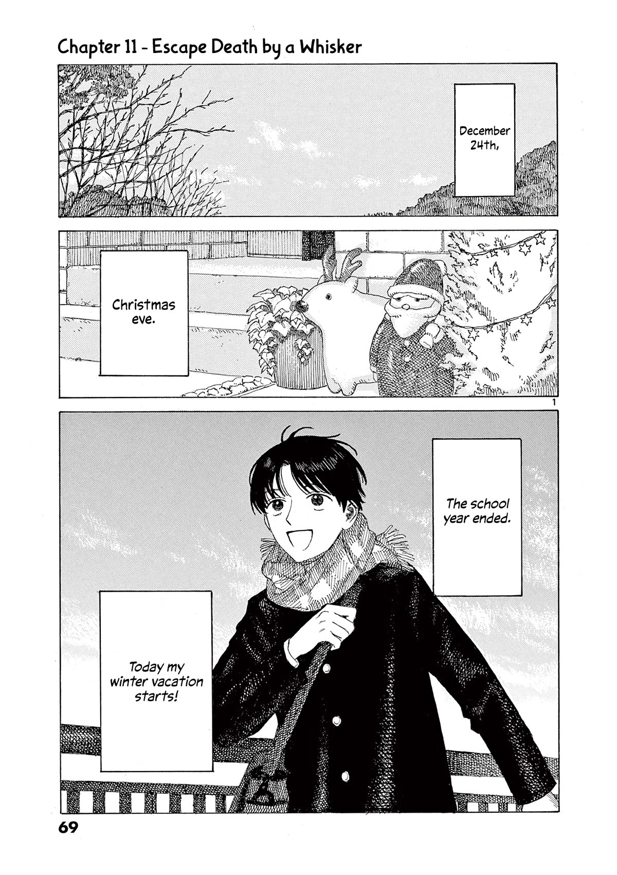 Kujima Utaeba Ie Hororo Chapter 11 page 3 - Chapter 11: Escape Death by a Whisker