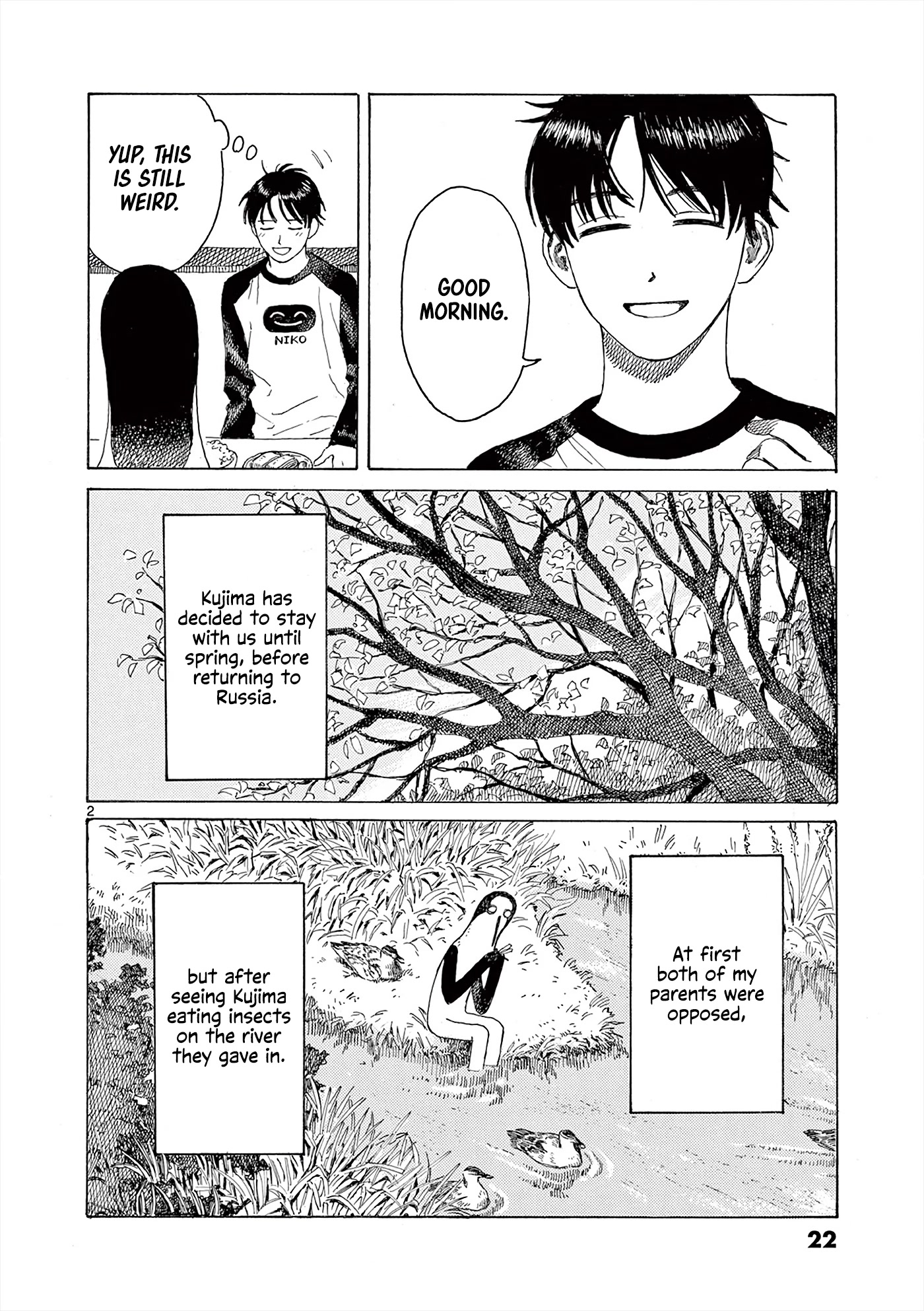 Kujima Utaeba Ie Hororo Chapter 2 page 4 - Chapter 2: The Older Provides for the Smaller