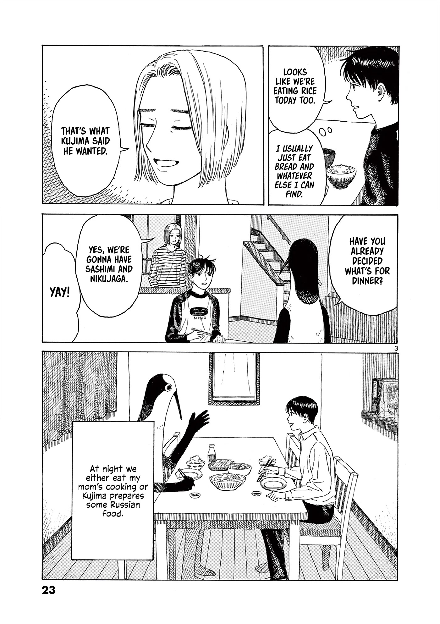 Kujima Utaeba Ie Hororo Chapter 2 page 5 - Chapter 2: The Older Provides for the Smaller