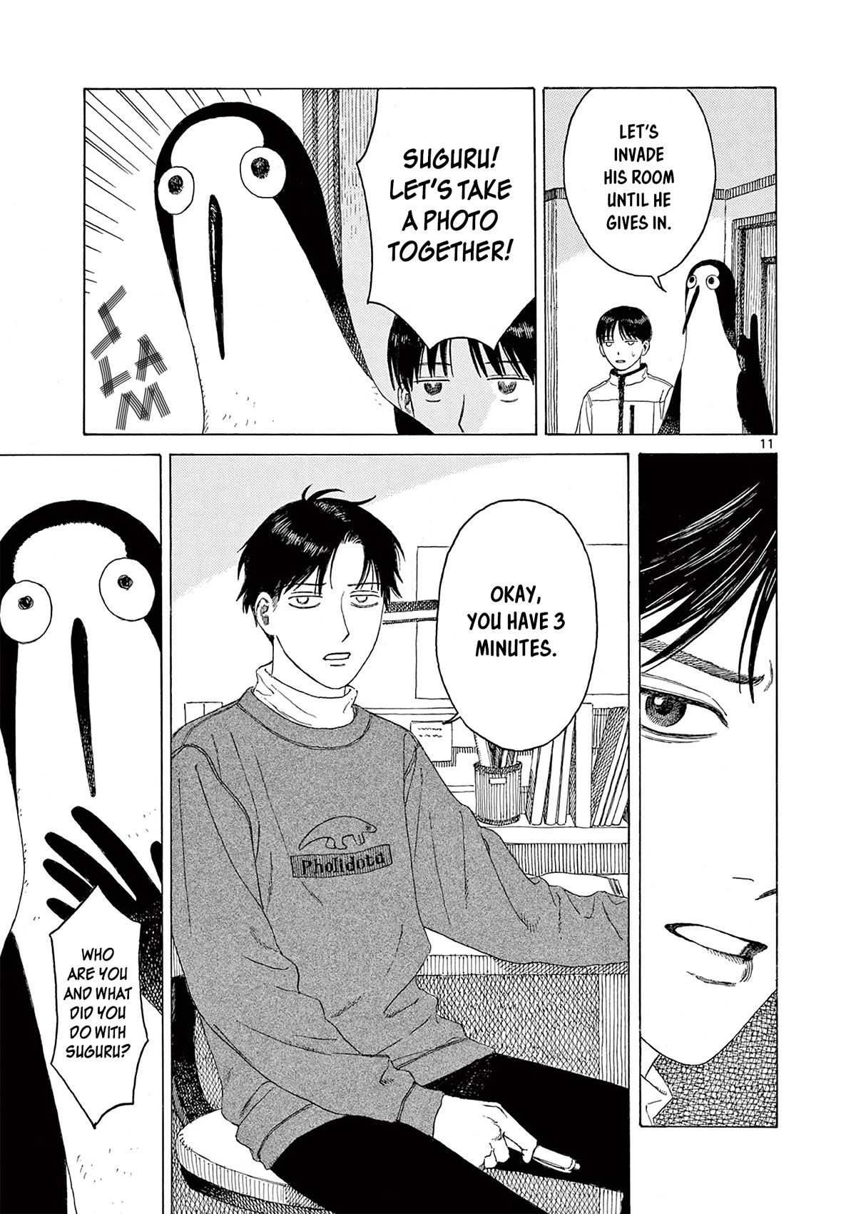 Kujima Utaeba Ie Hororo Chapter 6 page 13 - Chapter 6: Brothers are Duck Flavored