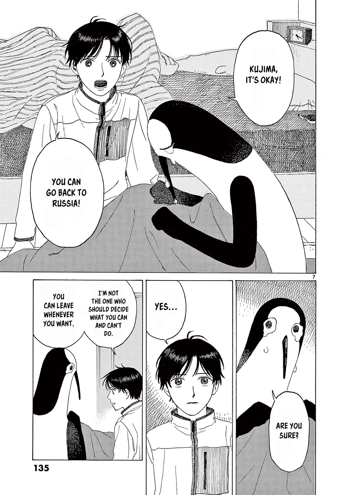 Kujima Utaeba Ie Hororo Chapter 7 page 9 - Chapter 7: A Bird always Flies Back to its Nest