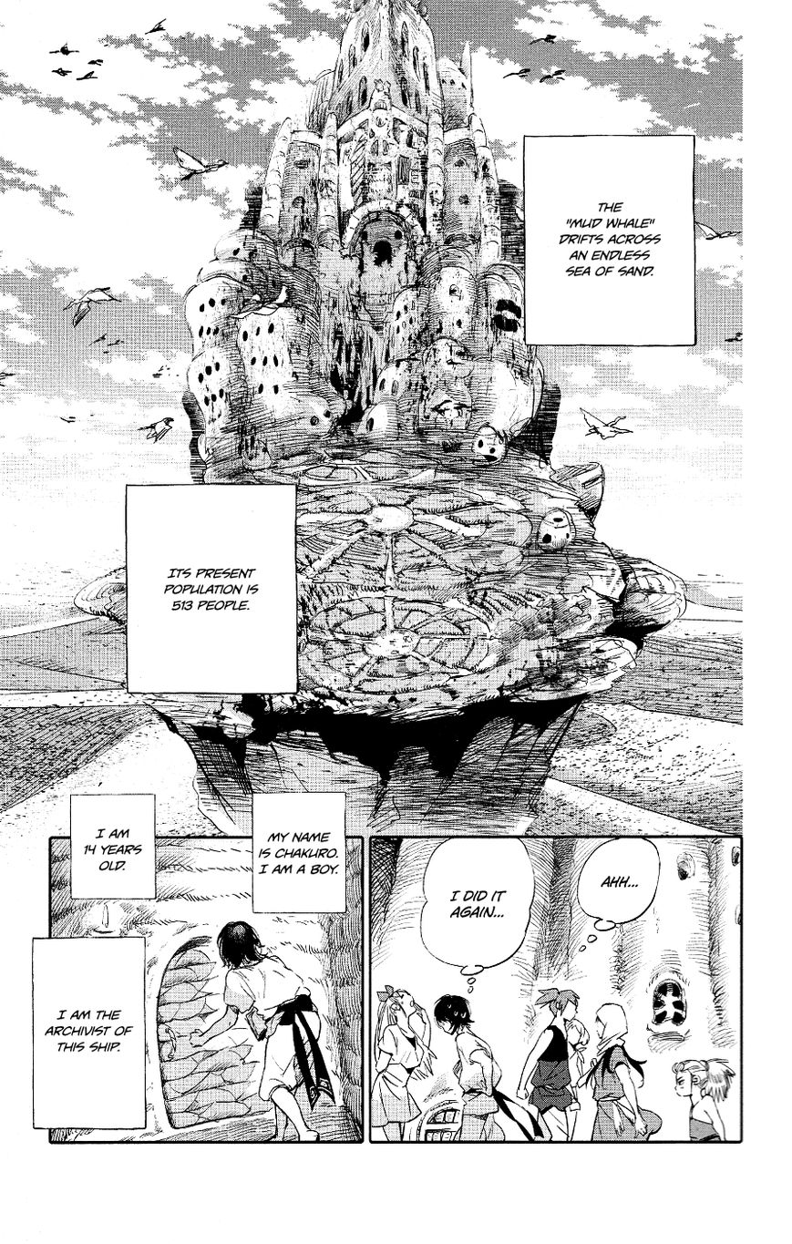 Kujira no Kora wa Sajou ni Utau Chapter 1 page 13 - Chapter 1 : Chakuro of the Sea of Sand