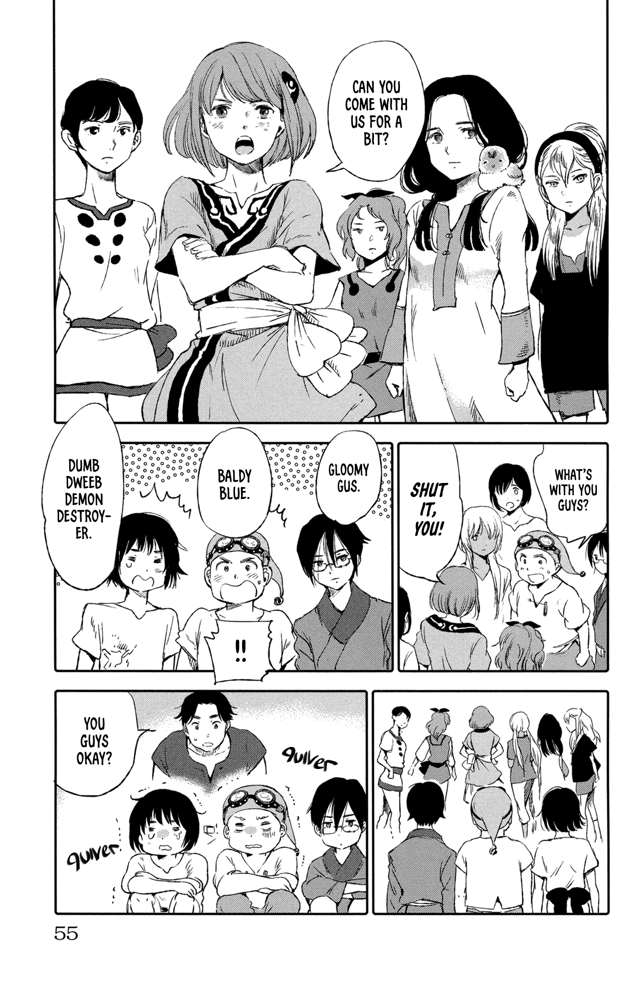 Kujira no Kora wa Sajou ni Utau Chapter 10 page 7 - Chapter 10: Welcome Home