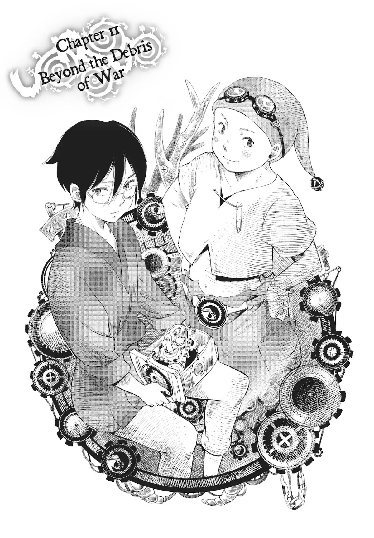 Kujira no Kora wa Sajou ni Utau Chapter 11 page 1 - Chapter 11: Beyond the Debris of War