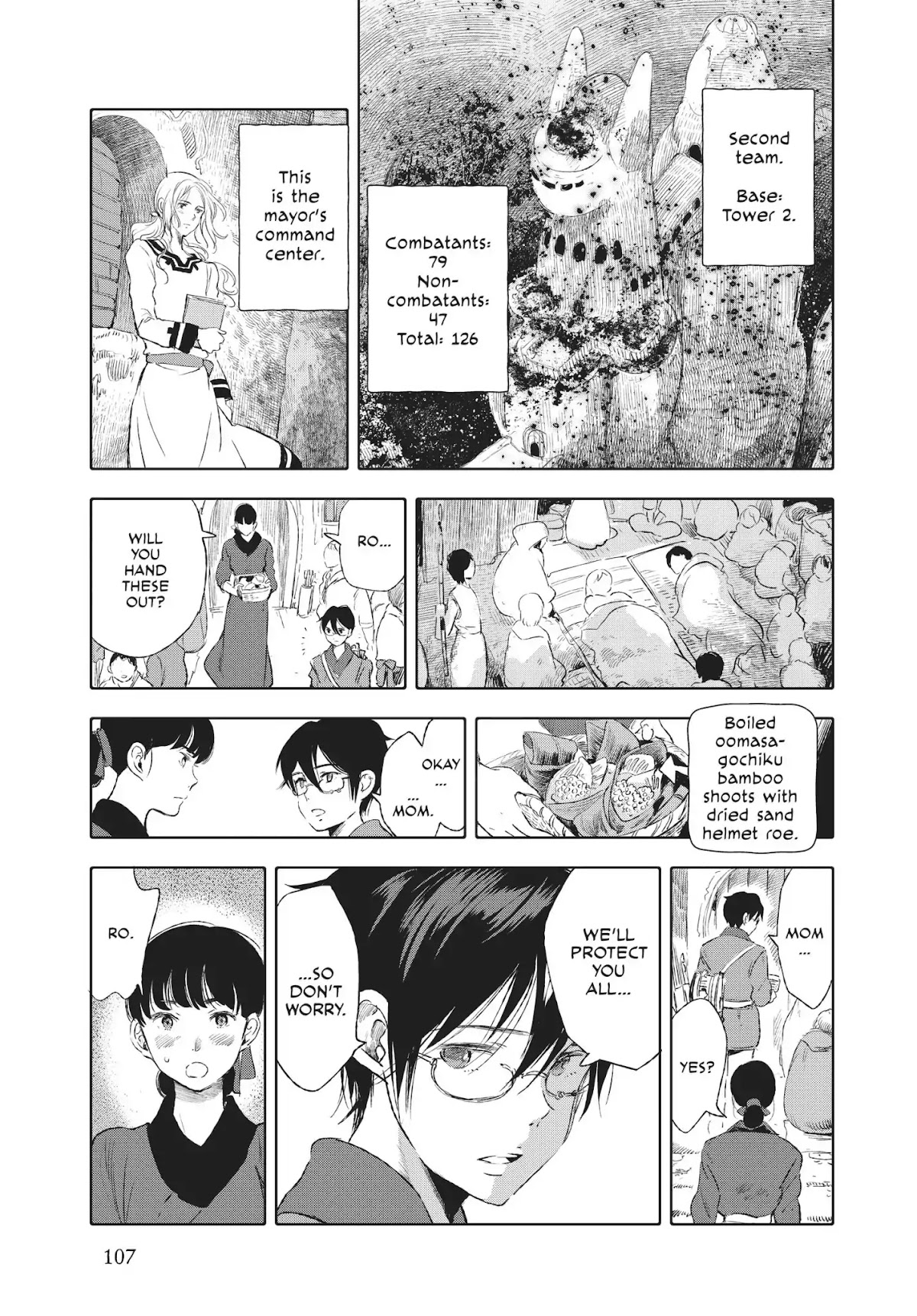 Kujira no Kora wa Sajou ni Utau Chapter 11 page 13 - Chapter 11: Beyond the Debris of War