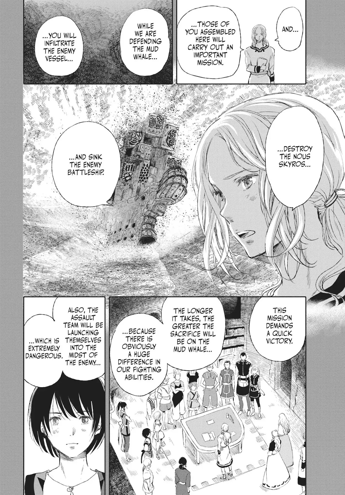 Kujira no Kora wa Sajou ni Utau Chapter 11 page 22 - Chapter 11: Beyond the Debris of War