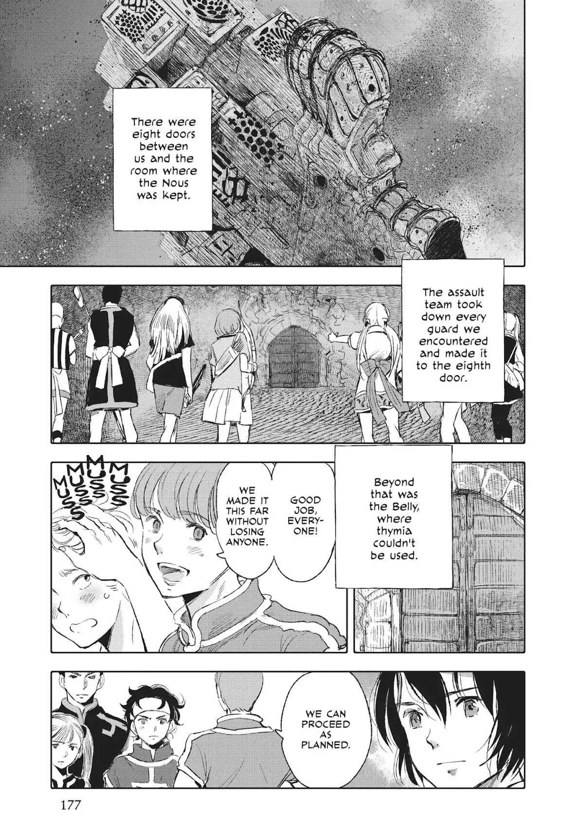Kujira no Kora wa Sajou ni Utau Chapter 12 page 36 - Chapter 12: War on the Whale