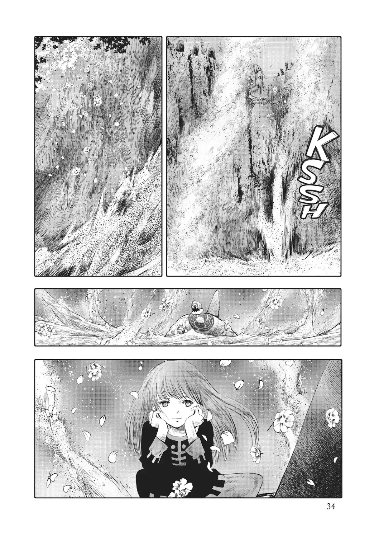 Kujira no Kora wa Sajou ni Utau Chapter 13 page 34 - Chapter 13: Sins of the Flower
