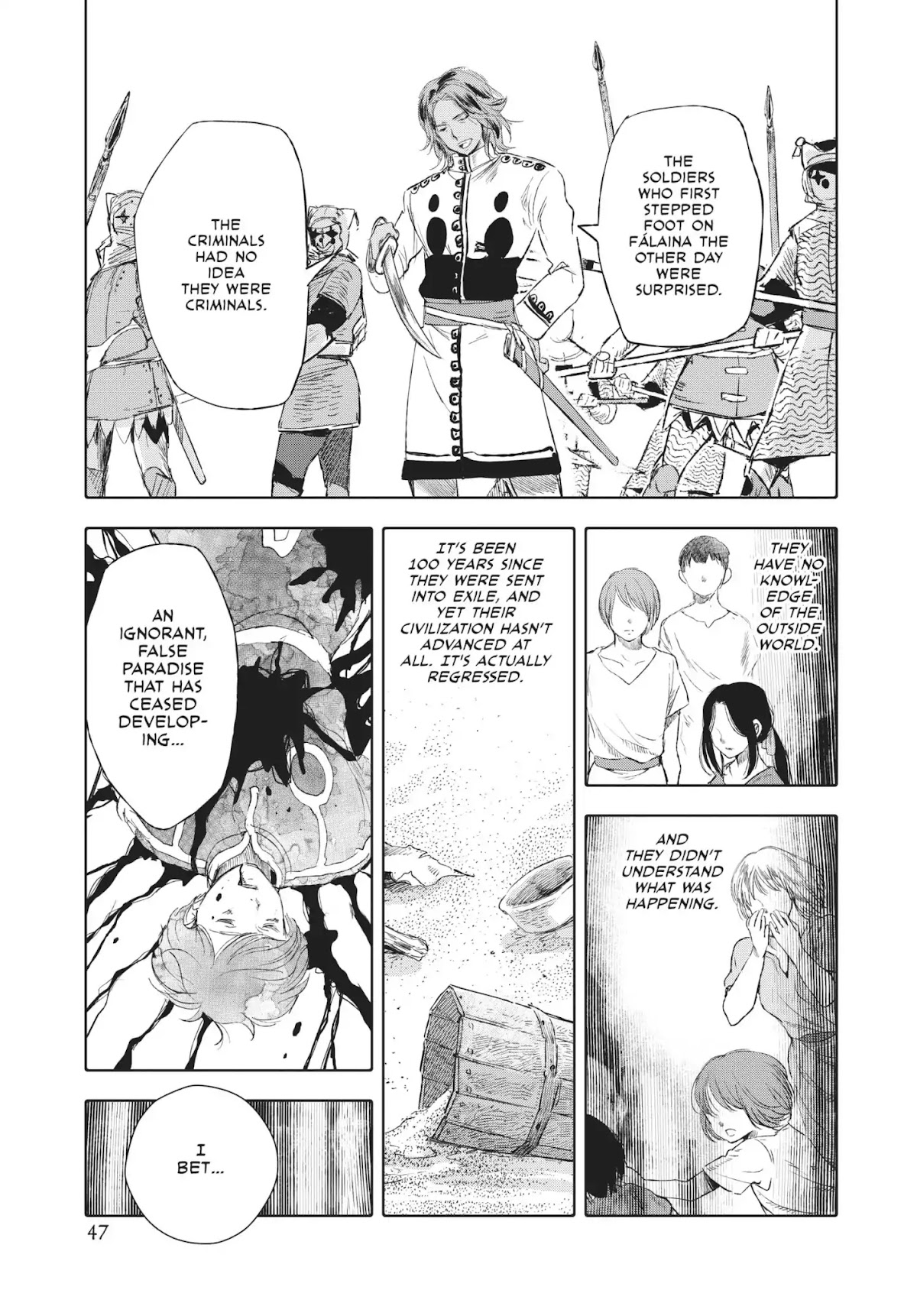 Kujira no Kora wa Sajou ni Utau Chapter 13 page 47 - Chapter 13: Sins of the Flower