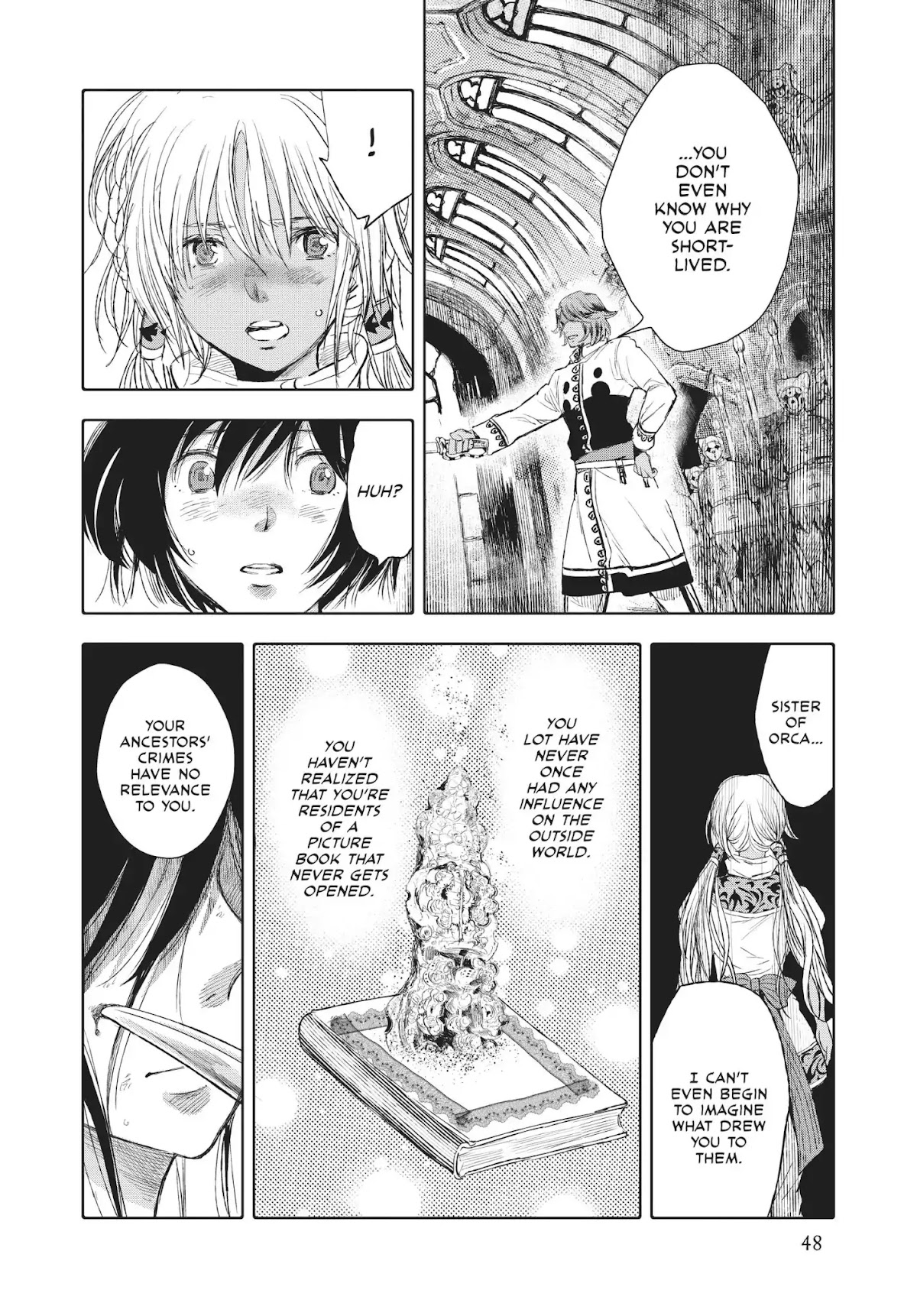 Kujira no Kora wa Sajou ni Utau Chapter 13 page 48 - Chapter 13: Sins of the Flower