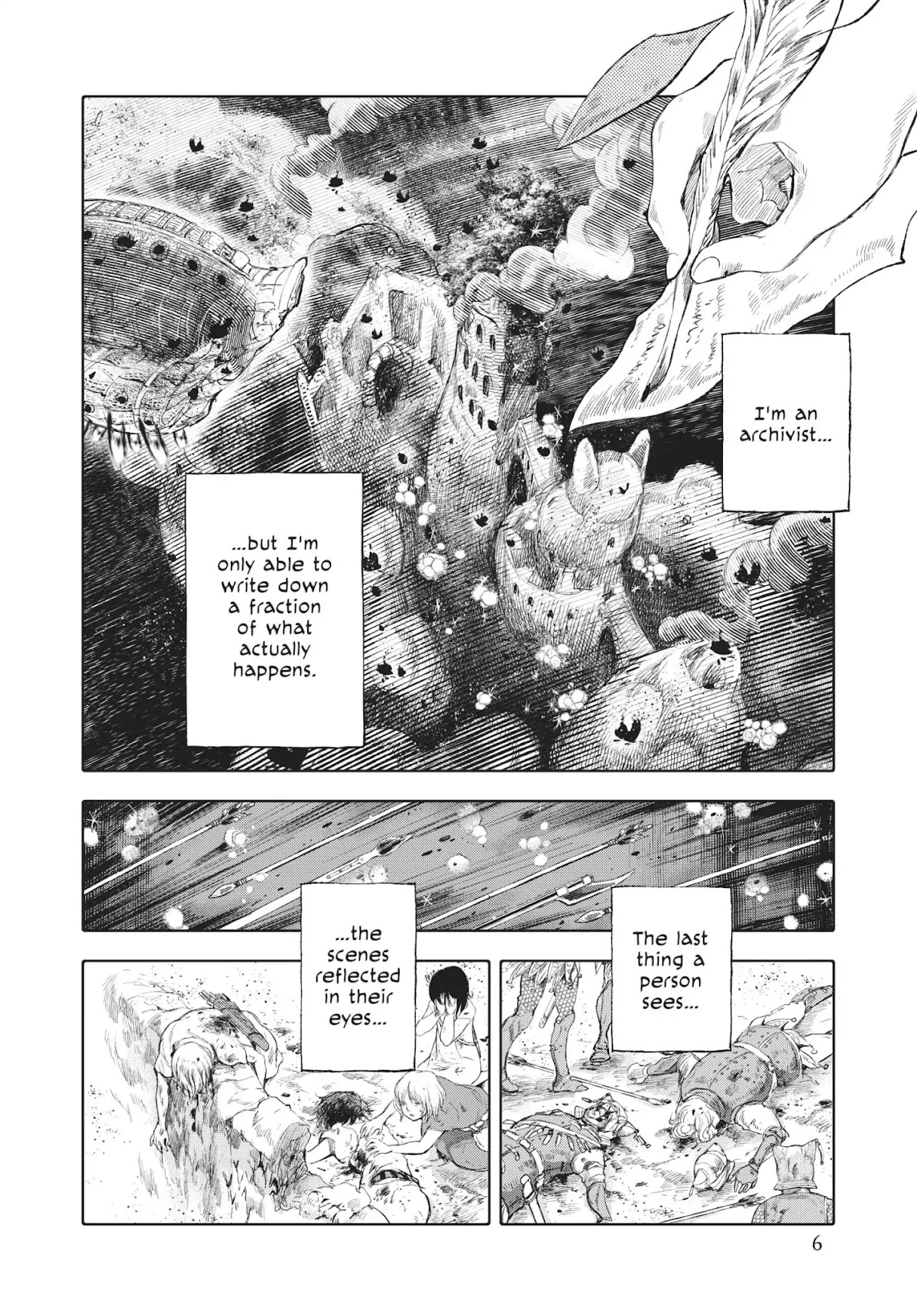 Kujira no Kora wa Sajou ni Utau Chapter 13 page 6 - Chapter 13: Sins of the Flower