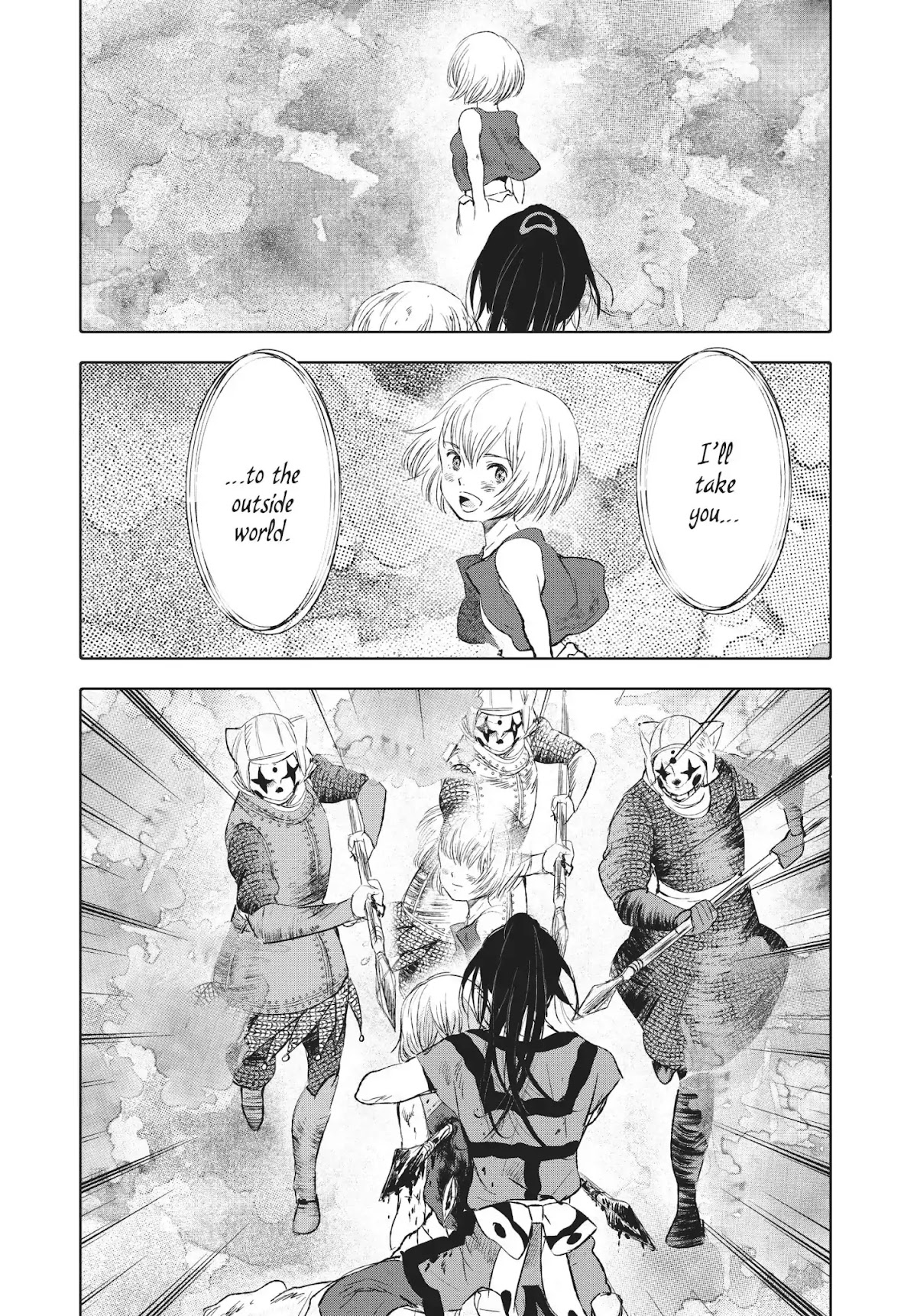 Kujira no Kora wa Sajou ni Utau Chapter 14 page 40 - Chapter 14: Your Memory, Our Fate