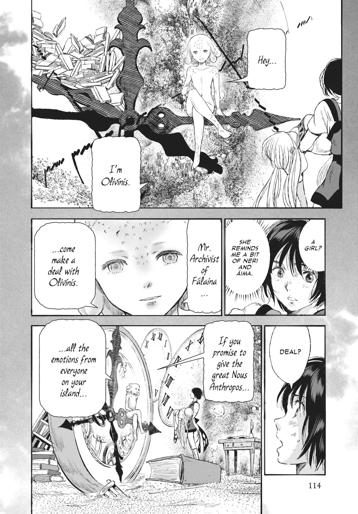 Kujira no Kora wa Sajou ni Utau Chapter 15 page 18 - Chapter 15: Pluck the Day