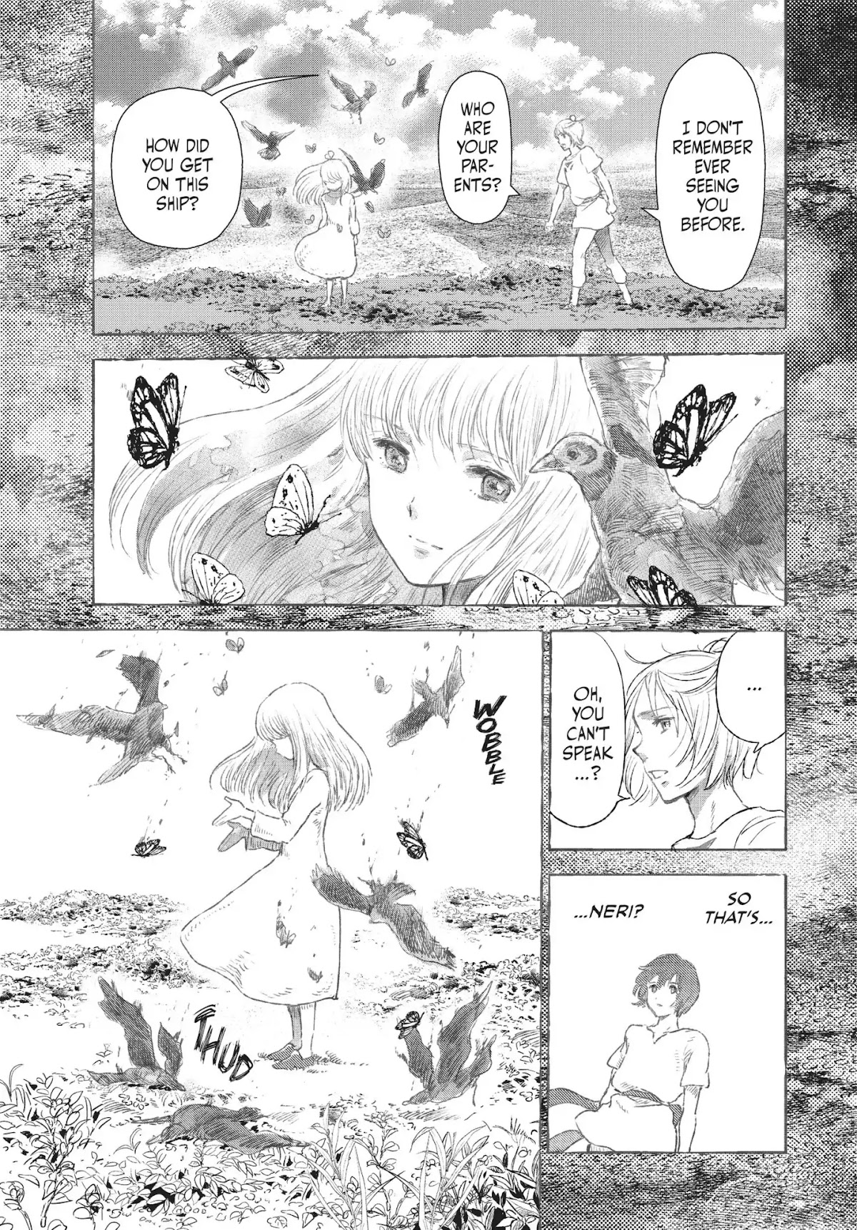 Kujira no Kora wa Sajou ni Utau Chapter 17 page 12 - Chapter 17: Travelers from Afar