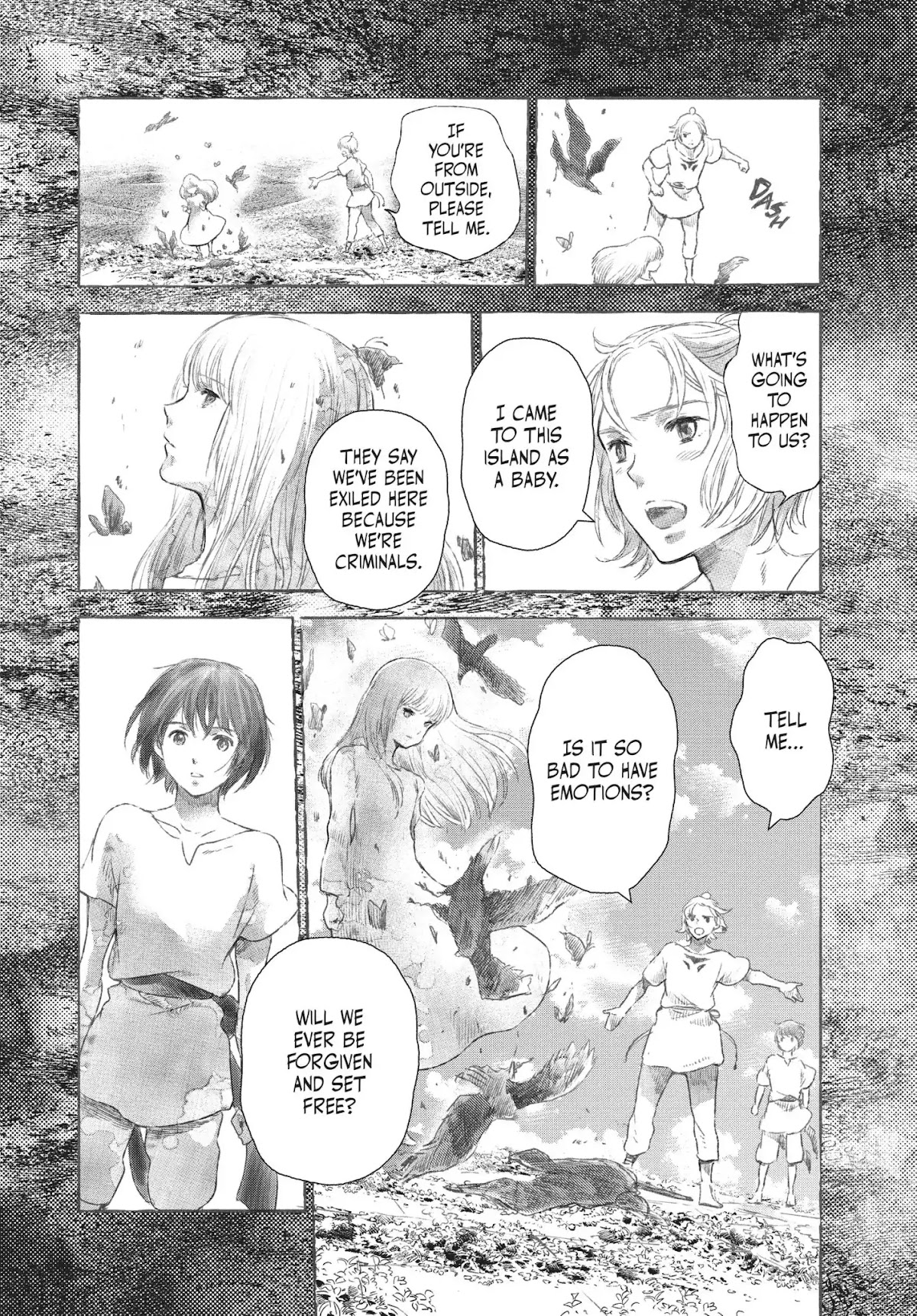 Kujira no Kora wa Sajou ni Utau Chapter 17 page 13 - Chapter 17: Travelers from Afar