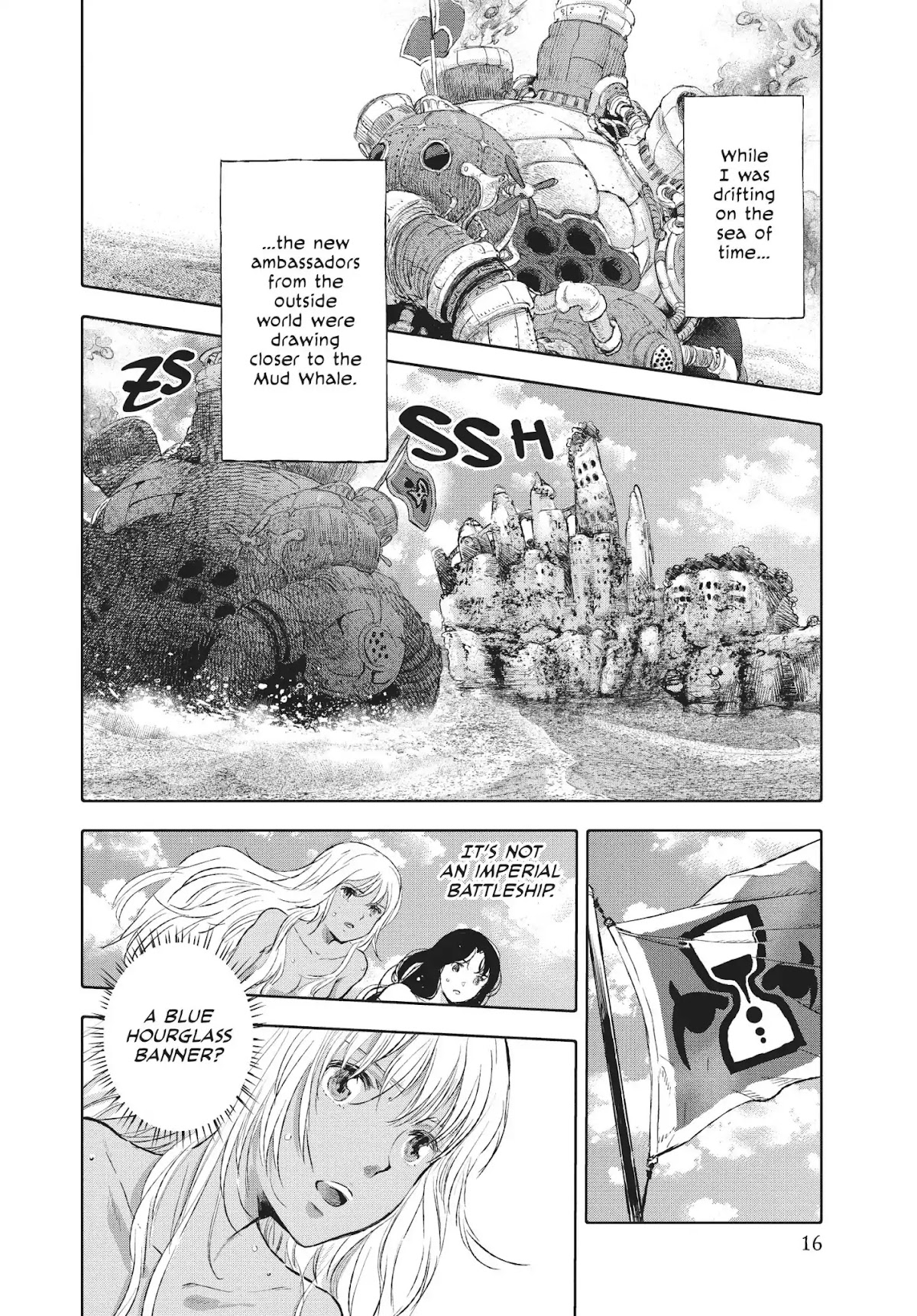 Kujira no Kora wa Sajou ni Utau Chapter 17 page 15 - Chapter 17: Travelers from Afar