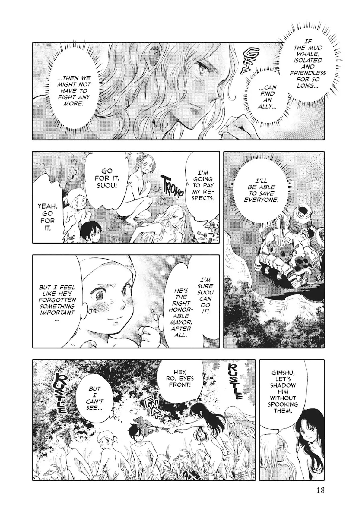 Kujira no Kora wa Sajou ni Utau Chapter 17 page 17 - Chapter 17: Travelers from Afar