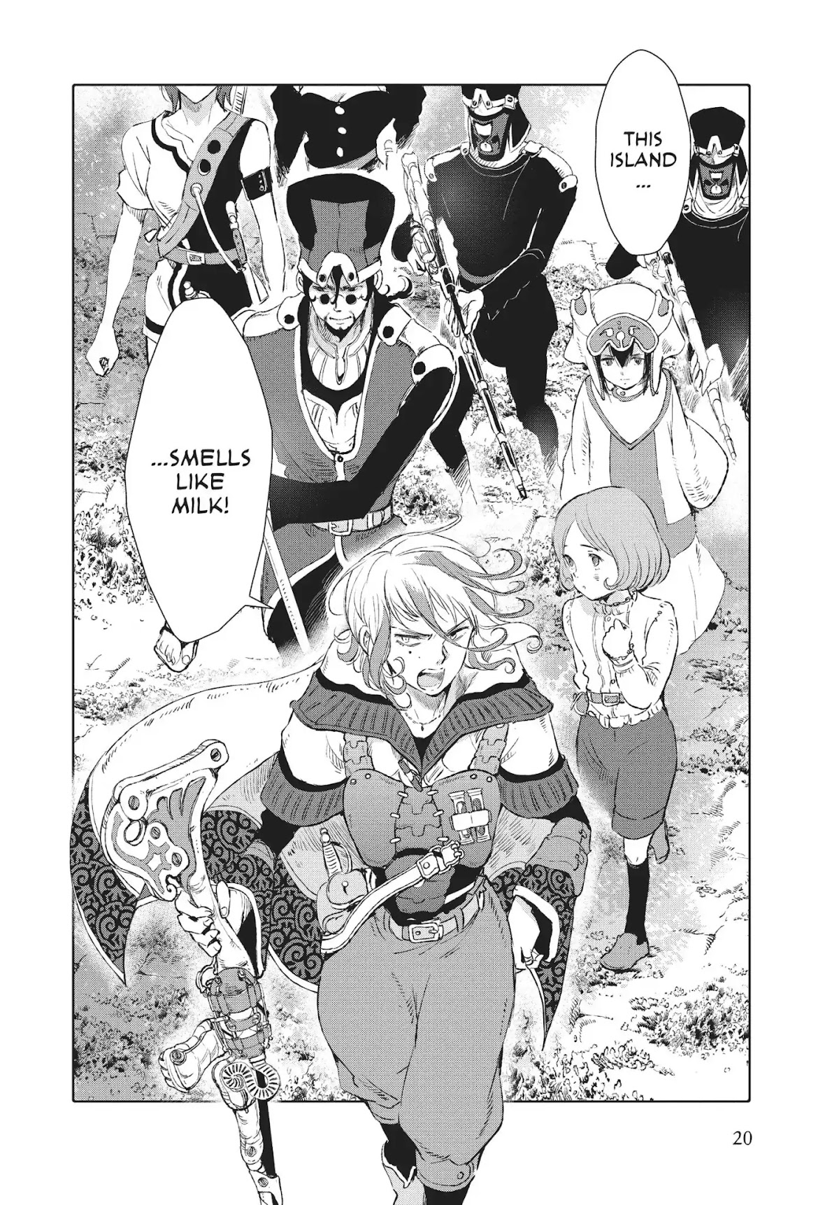 Kujira no Kora wa Sajou ni Utau Chapter 17 page 19 - Chapter 17: Travelers from Afar