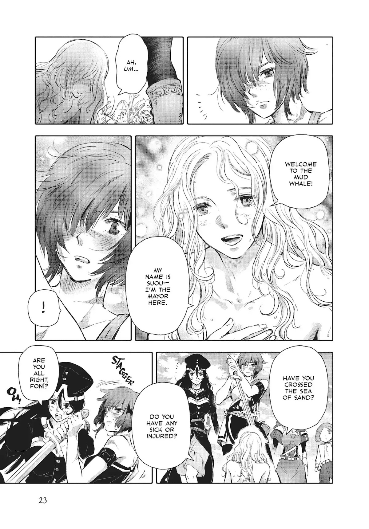 Kujira no Kora wa Sajou ni Utau Chapter 17 page 22 - Chapter 17: Travelers from Afar