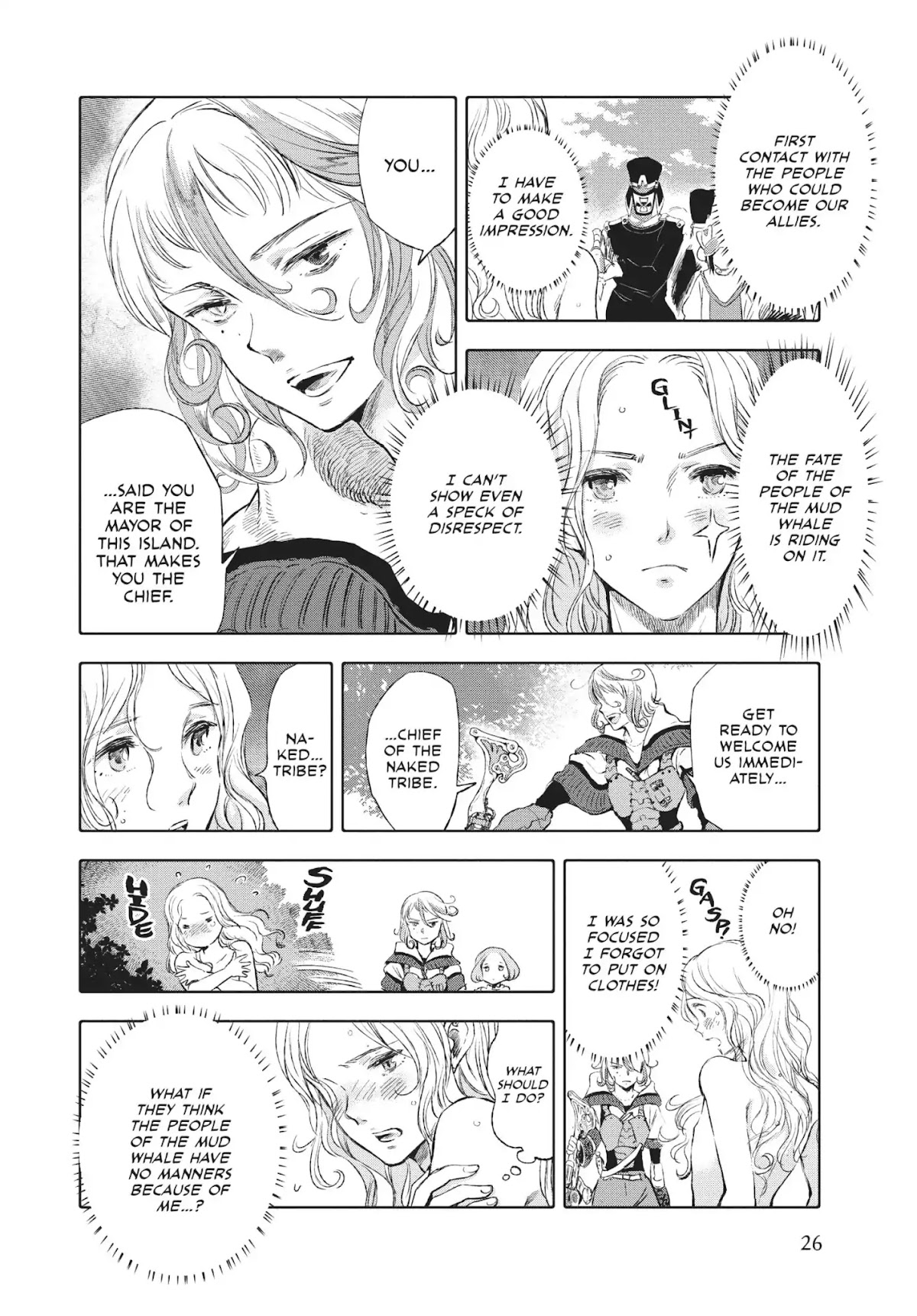 Kujira no Kora wa Sajou ni Utau Chapter 17 page 25 - Chapter 17: Travelers from Afar