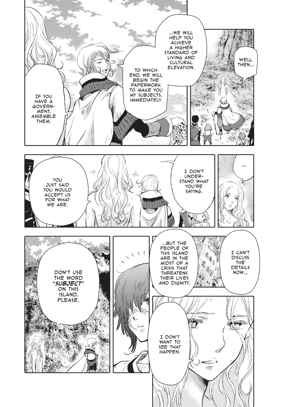 Kujira no Kora wa Sajou ni Utau Chapter 17 page 29 - Chapter 17: Travelers from Afar