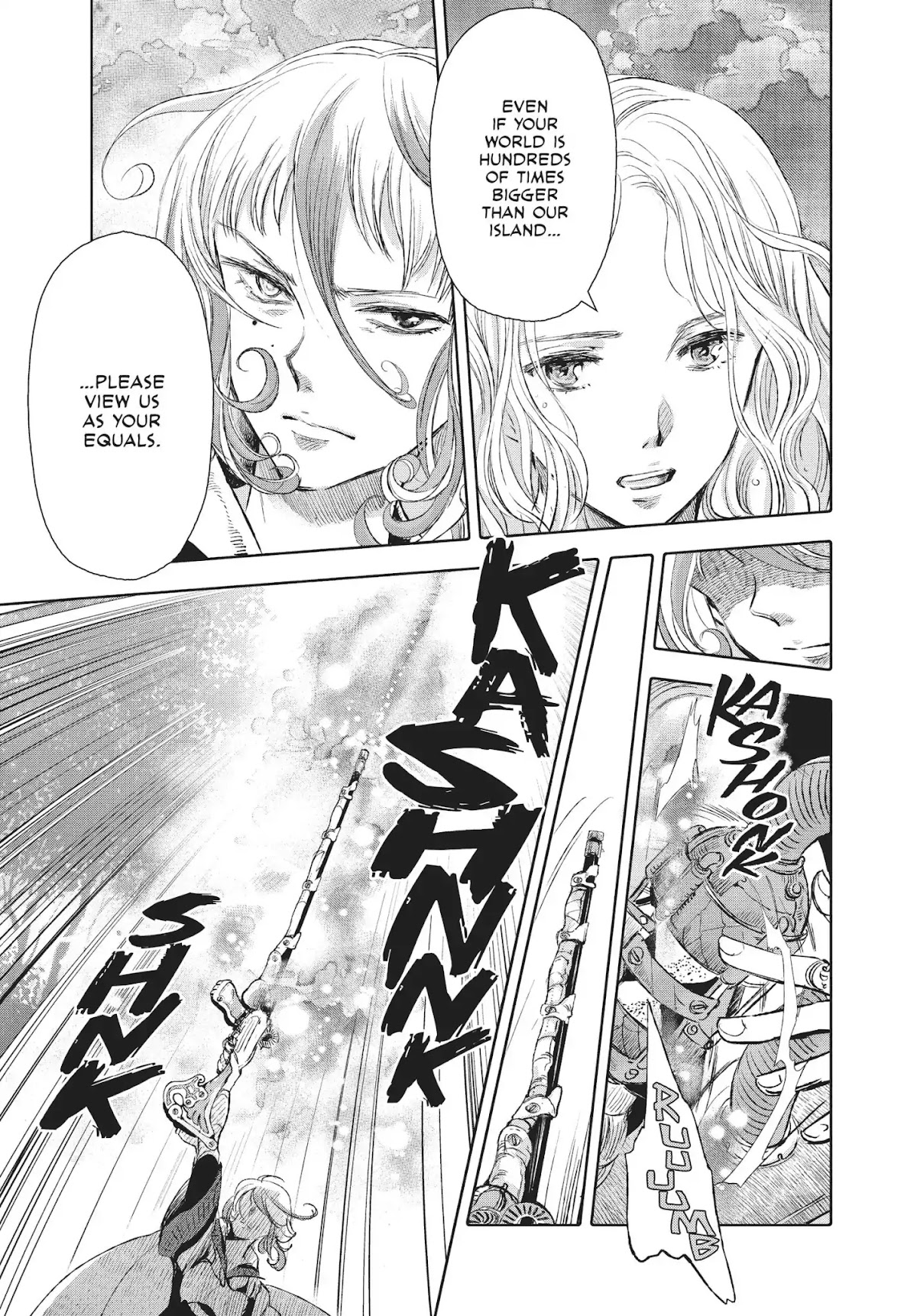 Kujira no Kora wa Sajou ni Utau Chapter 17 page 30 - Chapter 17: Travelers from Afar