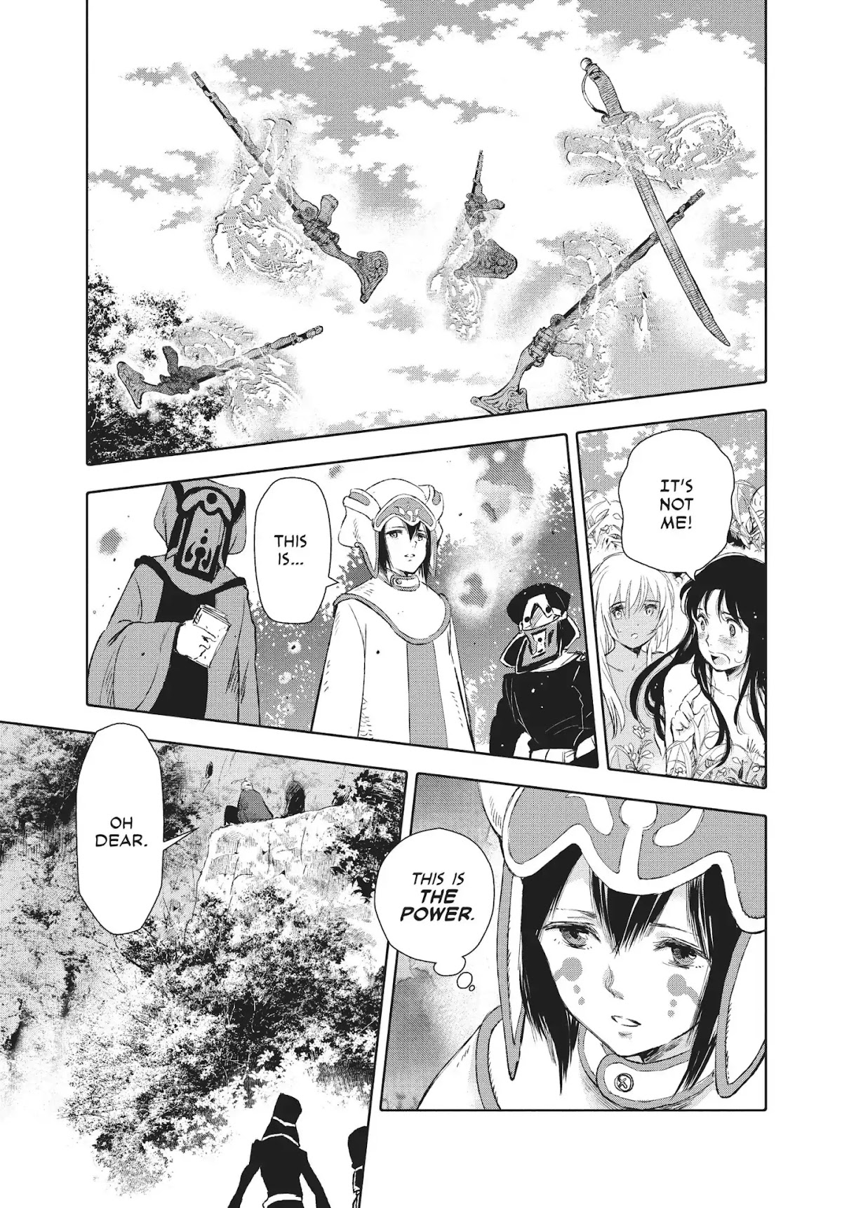 Kujira no Kora wa Sajou ni Utau Chapter 17 page 34 - Chapter 17: Travelers from Afar