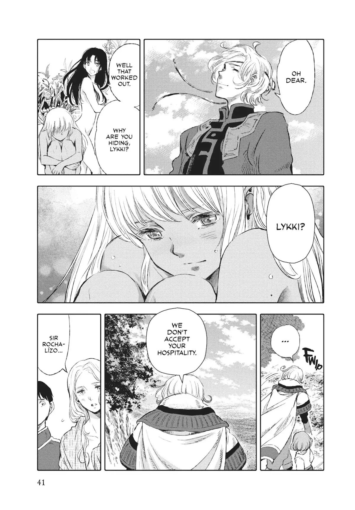 Kujira no Kora wa Sajou ni Utau Chapter 17 page 40 - Chapter 17: Travelers from Afar