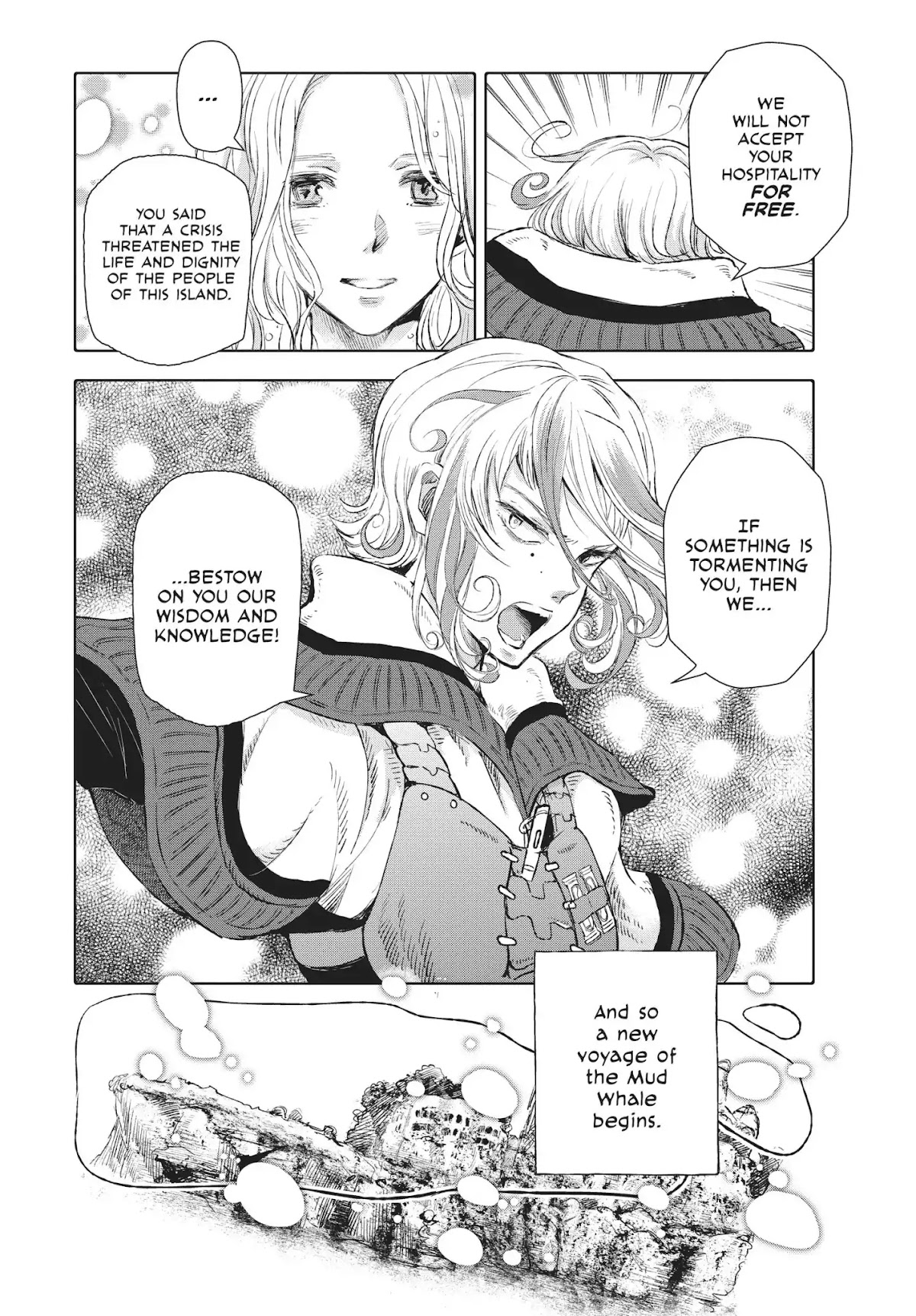 Kujira no Kora wa Sajou ni Utau Chapter 17 page 41 - Chapter 17: Travelers from Afar