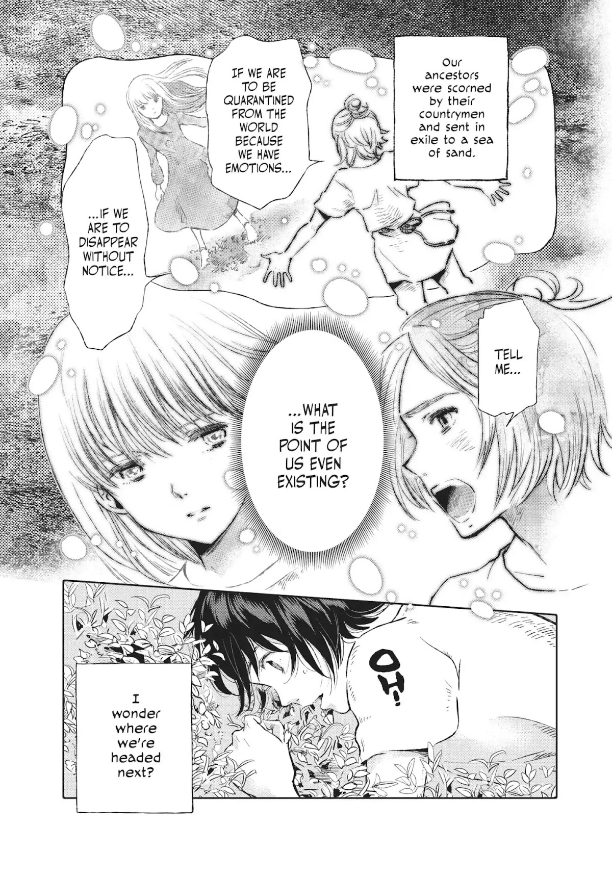 Kujira no Kora wa Sajou ni Utau Chapter 17 page 42 - Chapter 17: Travelers from Afar