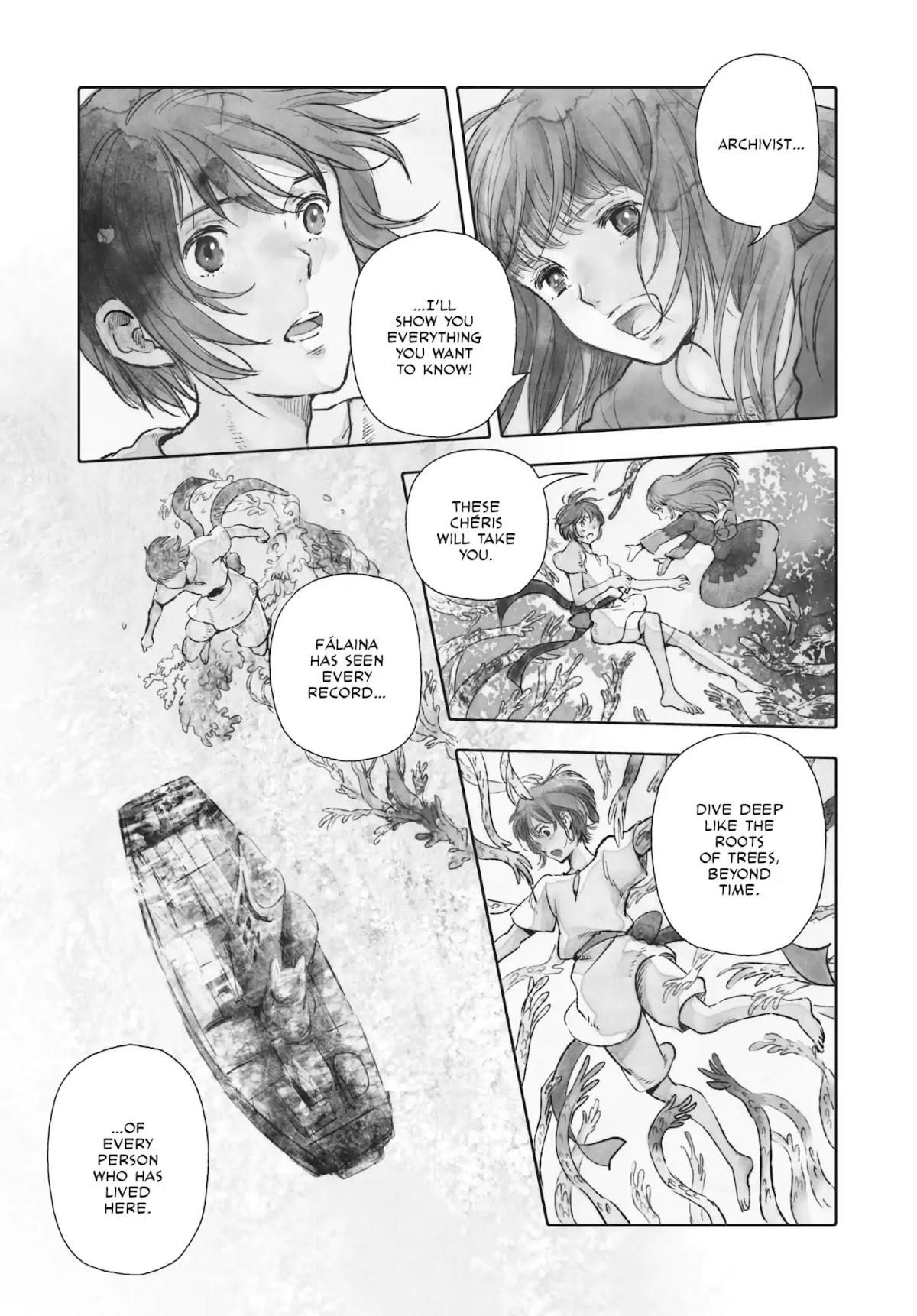Kujira no Kora wa Sajou ni Utau Chapter 17 page 5 - Chapter 17: Travelers from Afar