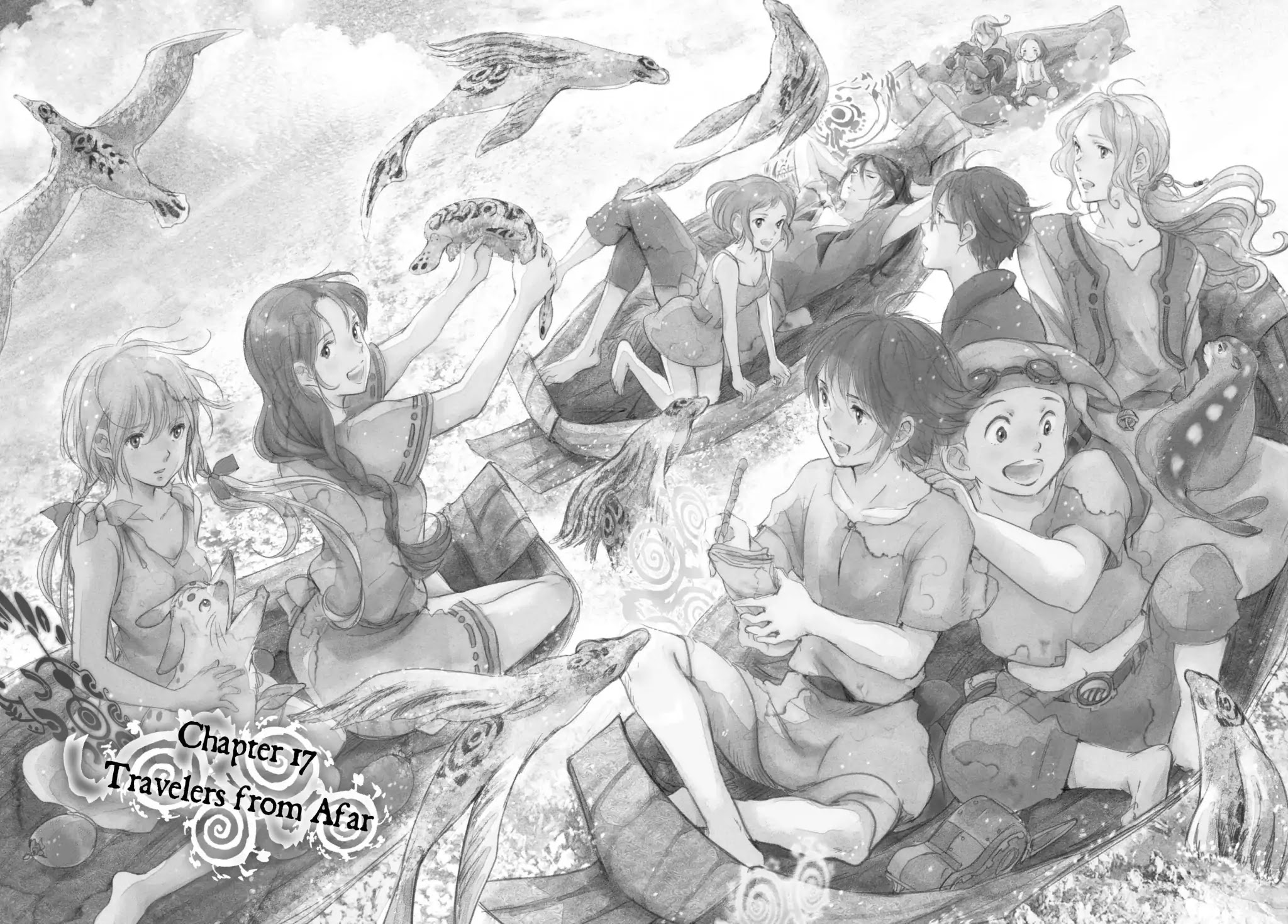 Kujira no Kora wa Sajou ni Utau Chapter 17 page 6 - Chapter 17: Travelers from Afar