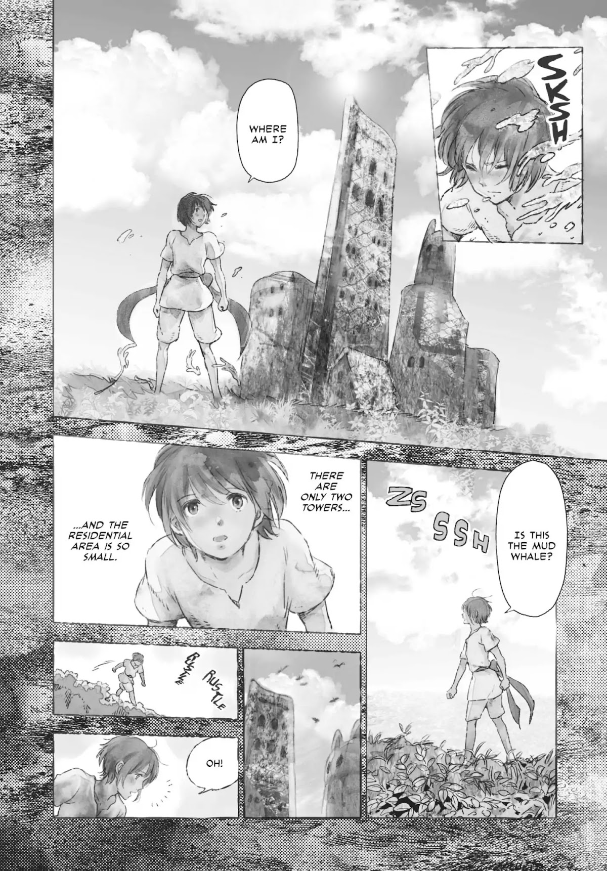 Kujira no Kora wa Sajou ni Utau Chapter 17 page 7 - Chapter 17: Travelers from Afar