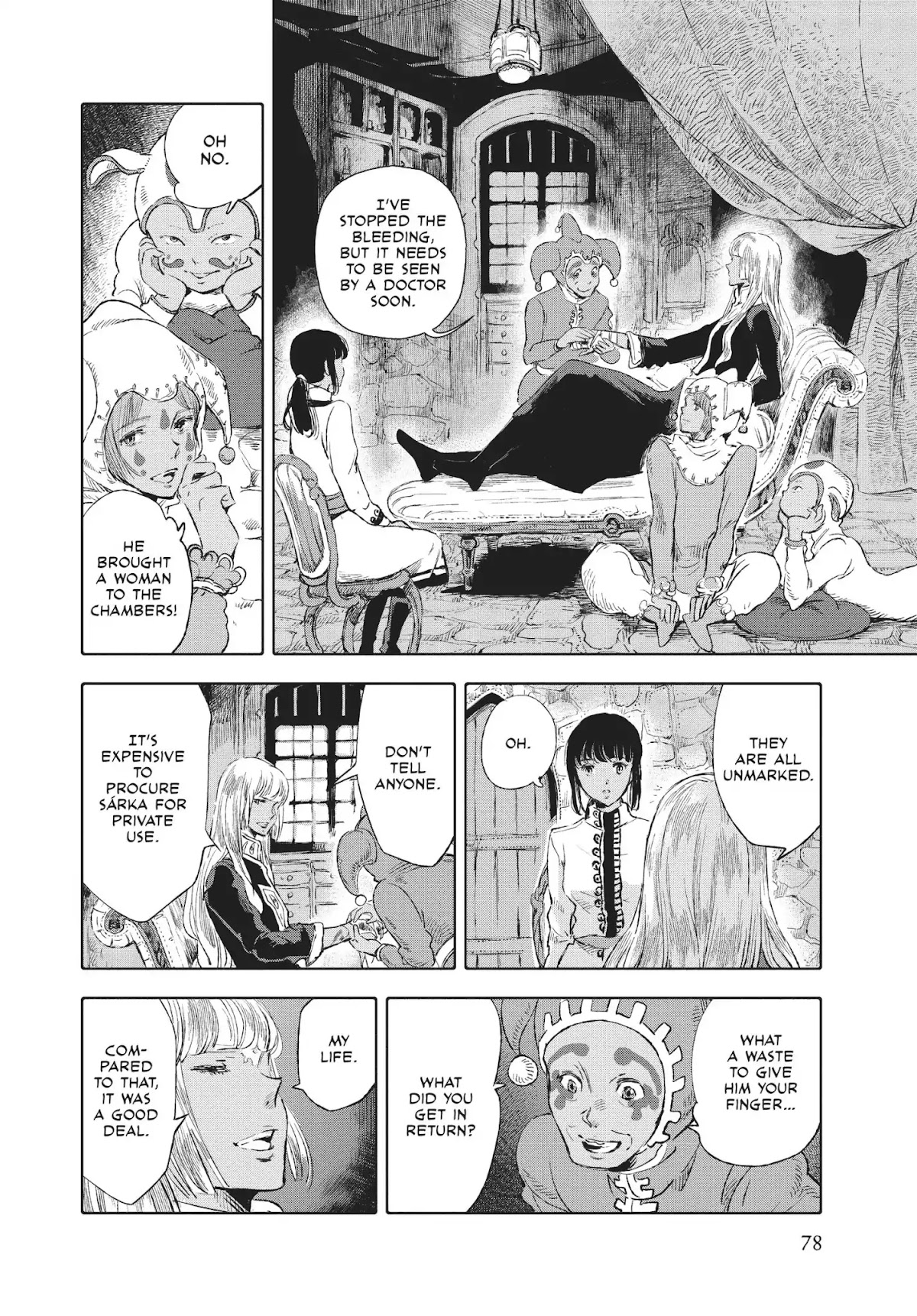 Kujira no Kora wa Sajou ni Utau Chapter 18 page 28 - Chapter 18: The Heretic's Tale