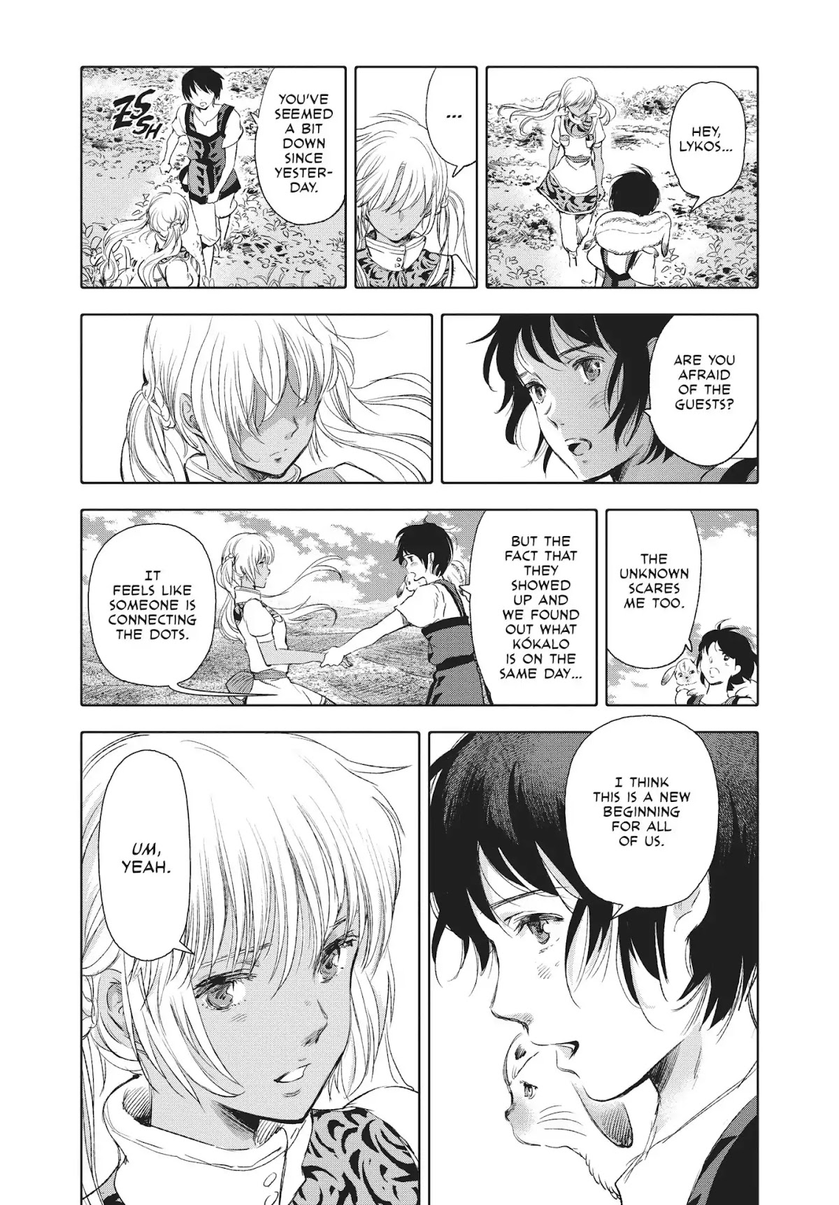 Kujira no Kora wa Sajou ni Utau Chapter 19 page 34 - Chapter 19: The Chantey of Dreams