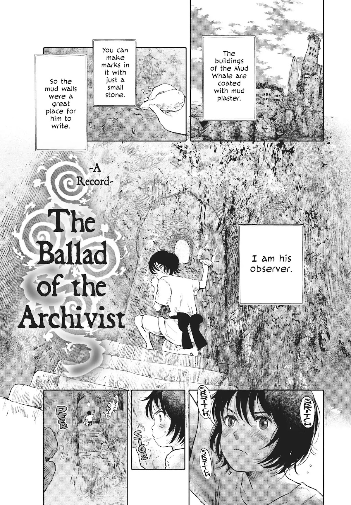 Kujira no Kora wa Sajou ni Utau Chapter 20.5 page 1 - Vol.5 The Ballad of the Archivist