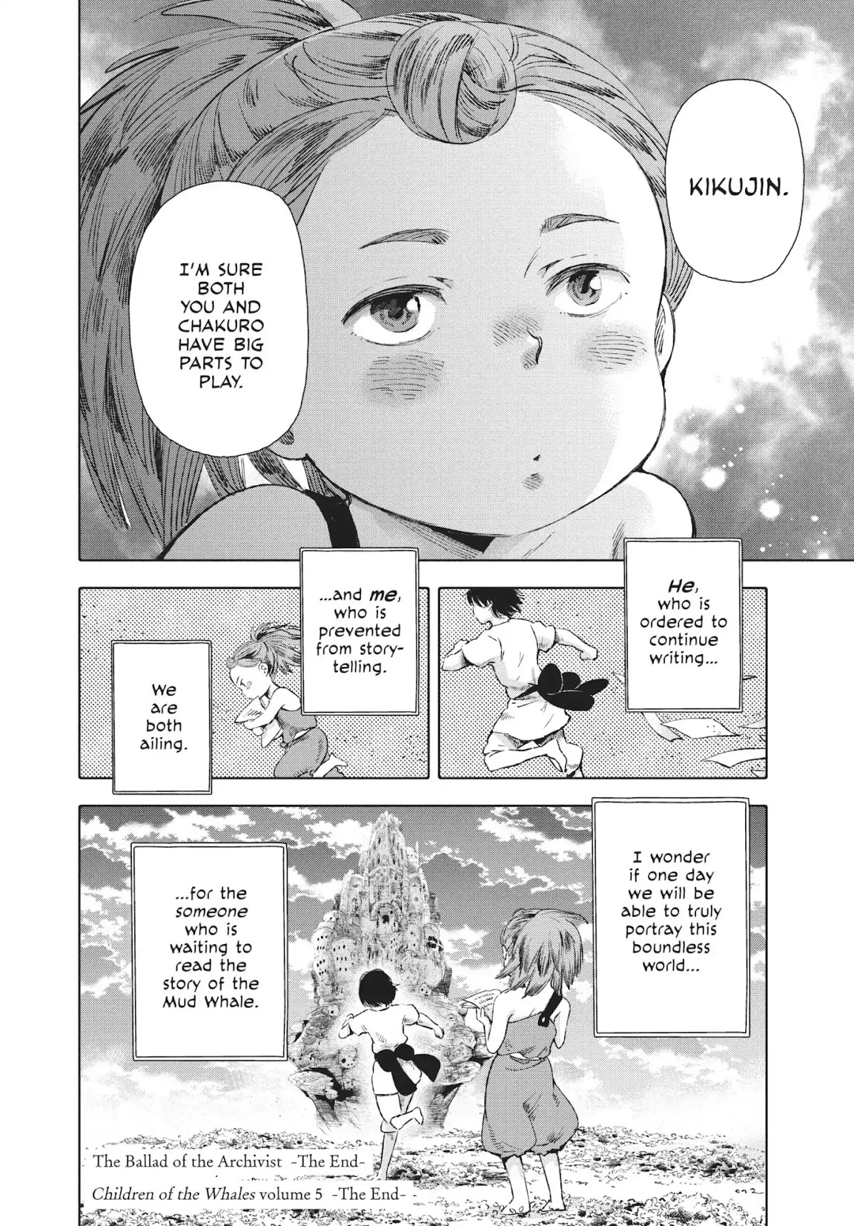 Kujira no Kora wa Sajou ni Utau Chapter 20.5 page 8 - Vol.5 The Ballad of the Archivist