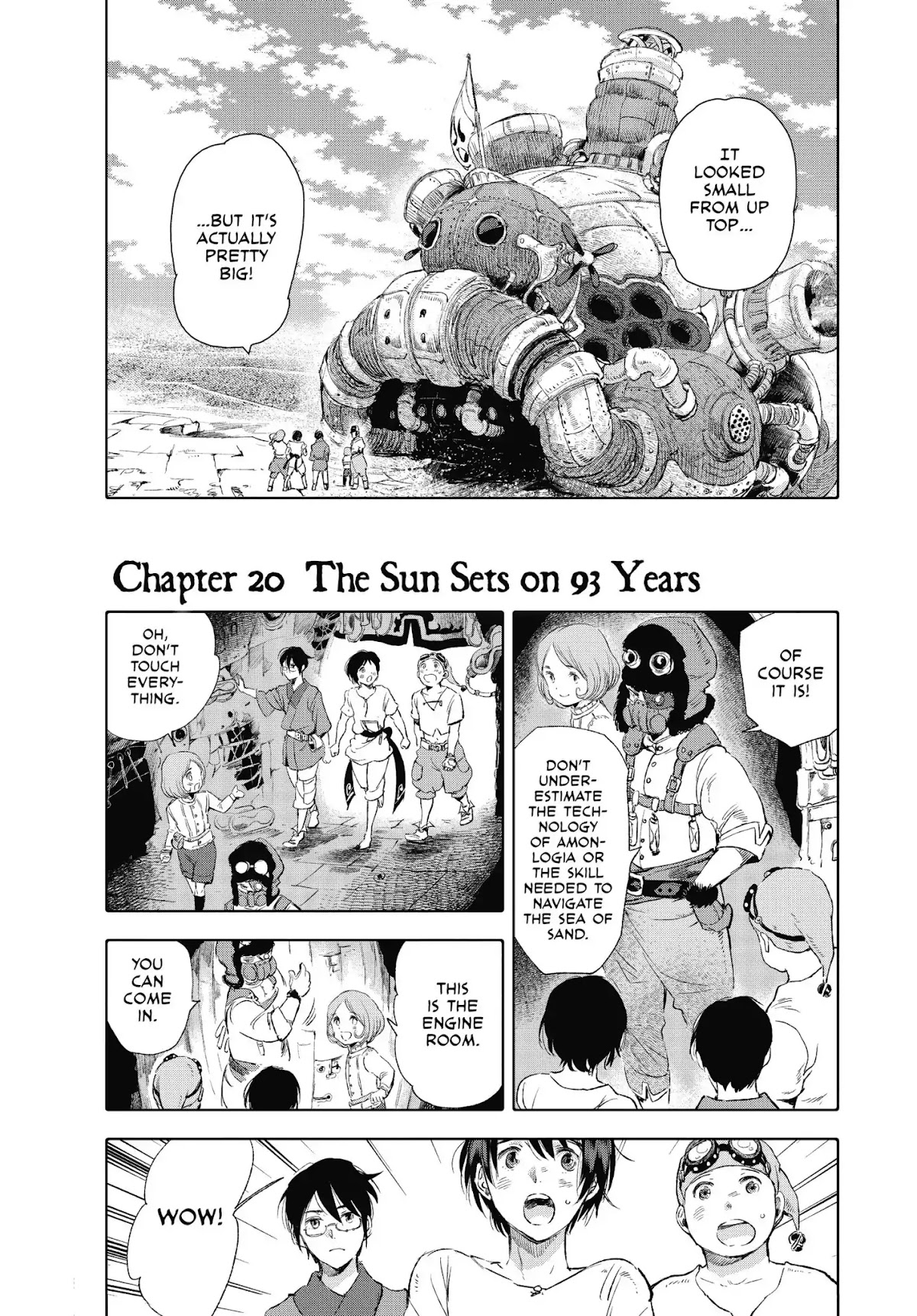 Kujira no Kora wa Sajou ni Utau Chapter 20 page 1 - Chapter 20: The Sun Sets on 93 Years