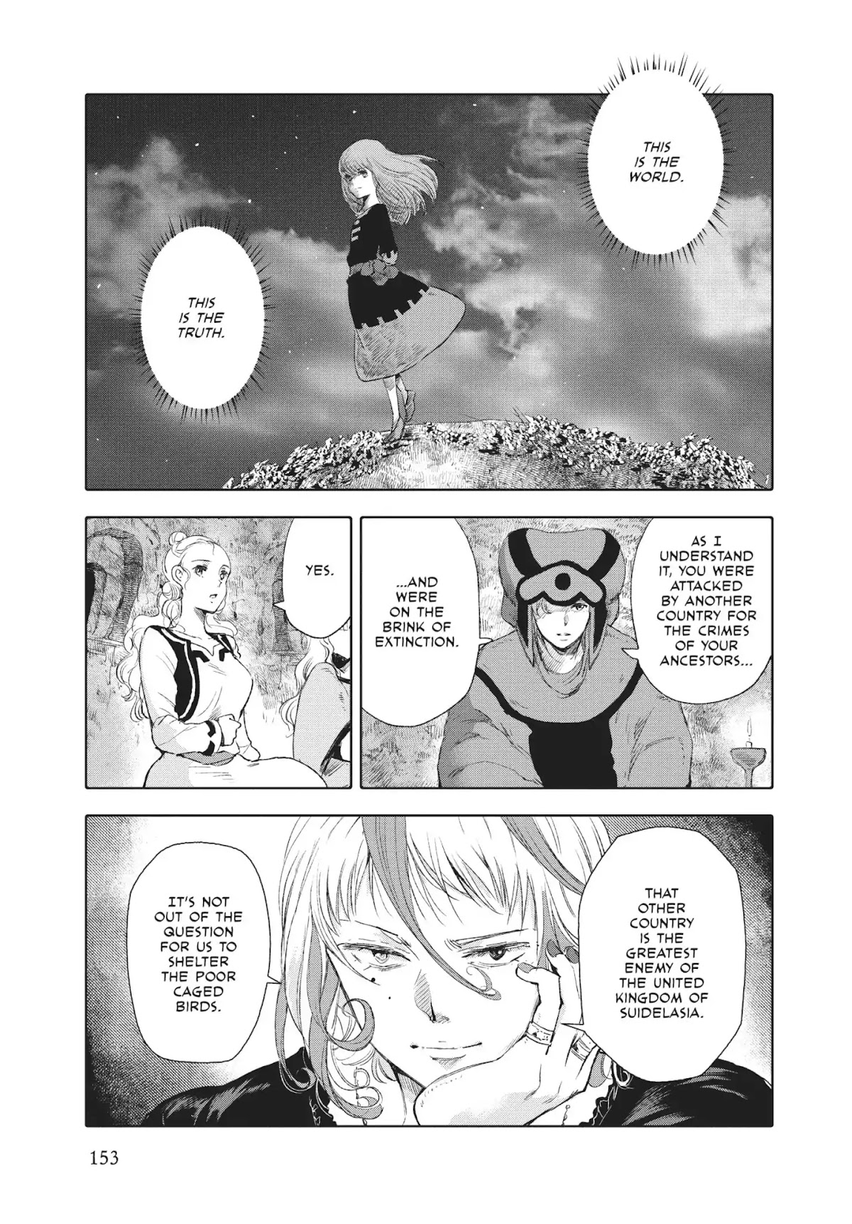 Kujira no Kora wa Sajou ni Utau Chapter 20 page 13 - Chapter 20: The Sun Sets on 93 Years