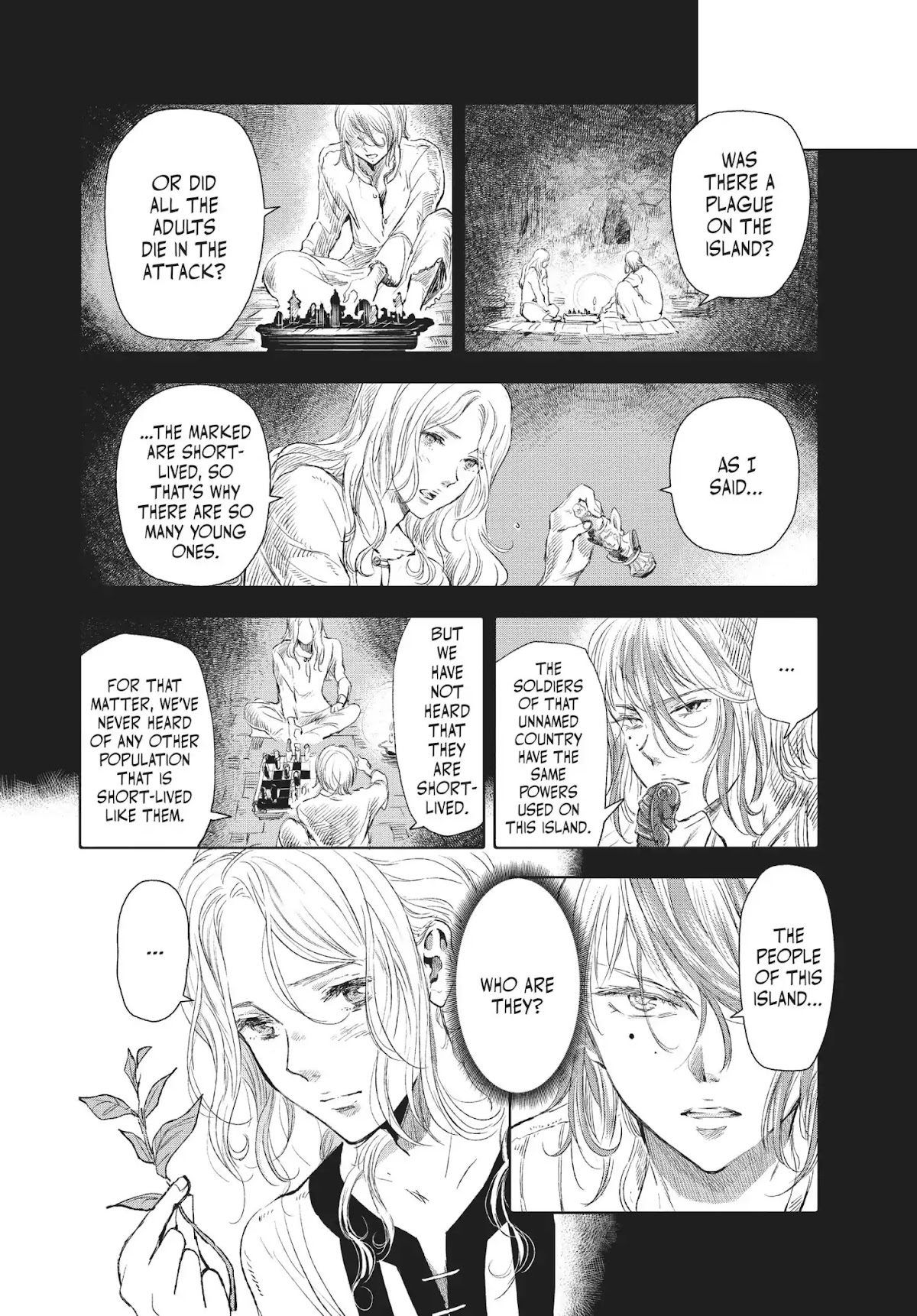 Kujira no Kora wa Sajou ni Utau Chapter 20 page 18 - Chapter 20: The Sun Sets on 93 Years