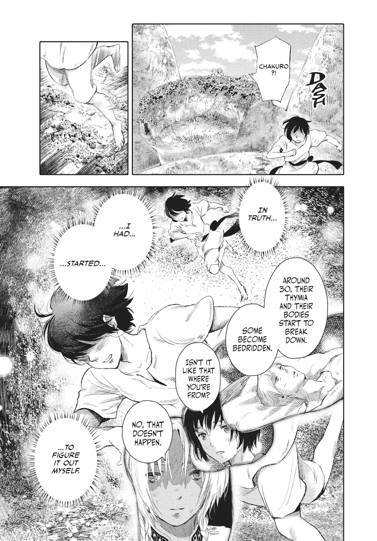 Kujira no Kora wa Sajou ni Utau Chapter 20 page 36 - Chapter 20: The Sun Sets on 93 Years