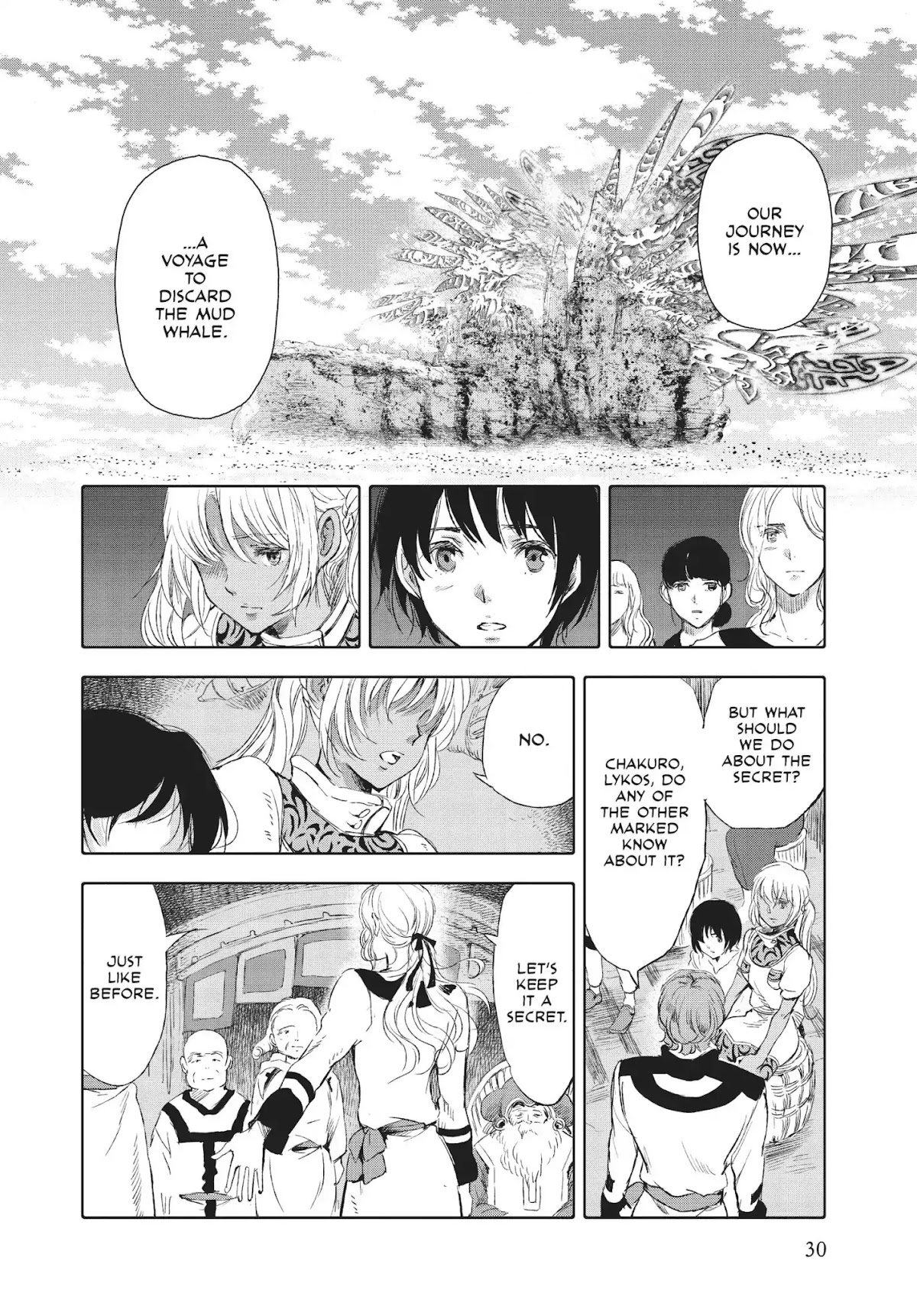 Kujira no Kora wa Sajou ni Utau Chapter 21 page 28 - Chapter 21: An Unwritten Pledge