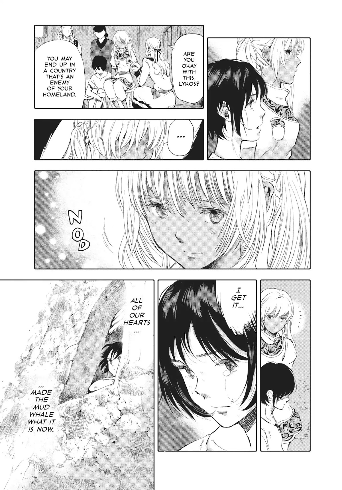 Kujira no Kora wa Sajou ni Utau Chapter 21 page 35 - Chapter 21: An Unwritten Pledge