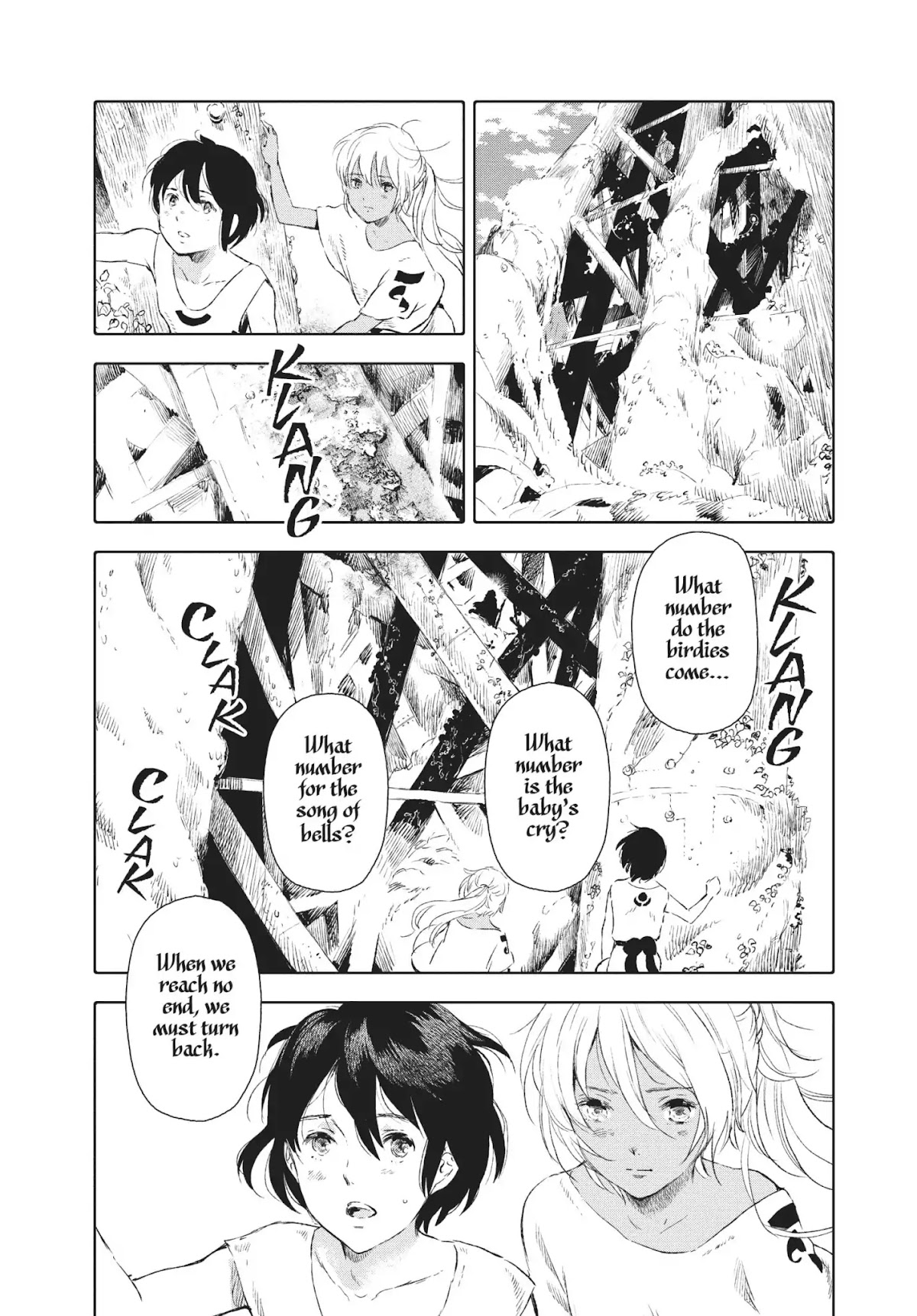 Kujira no Kora wa Sajou ni Utau Chapter 22 page 15 - Chapter 22: The Tower of Time