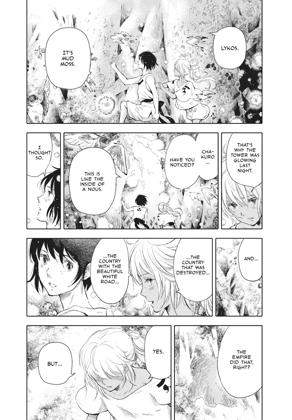 Kujira no Kora wa Sajou ni Utau Chapter 22 page 34 - Chapter 22: The Tower of Time